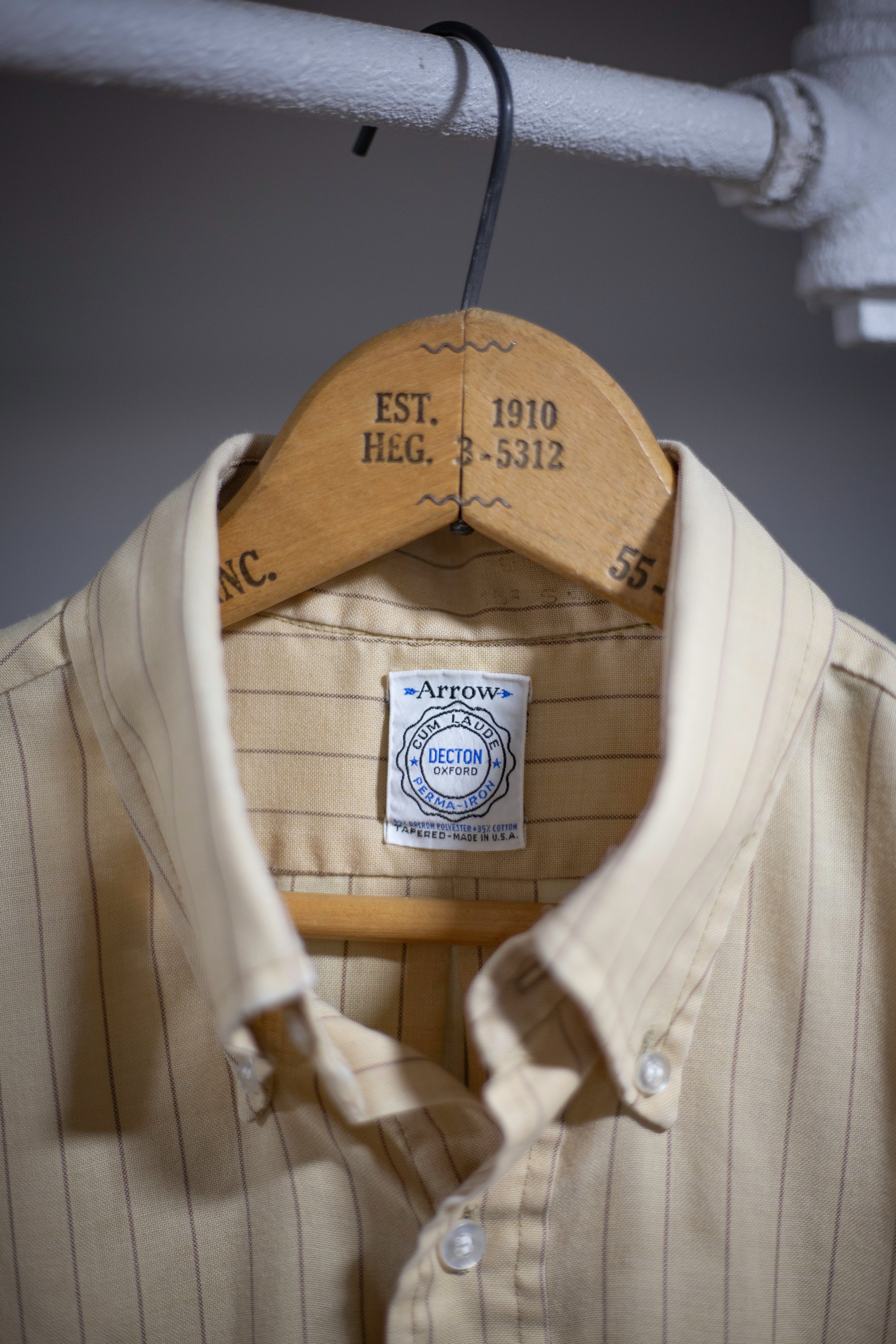 60's/70's Arrow Decton Oxford Shirt | Large