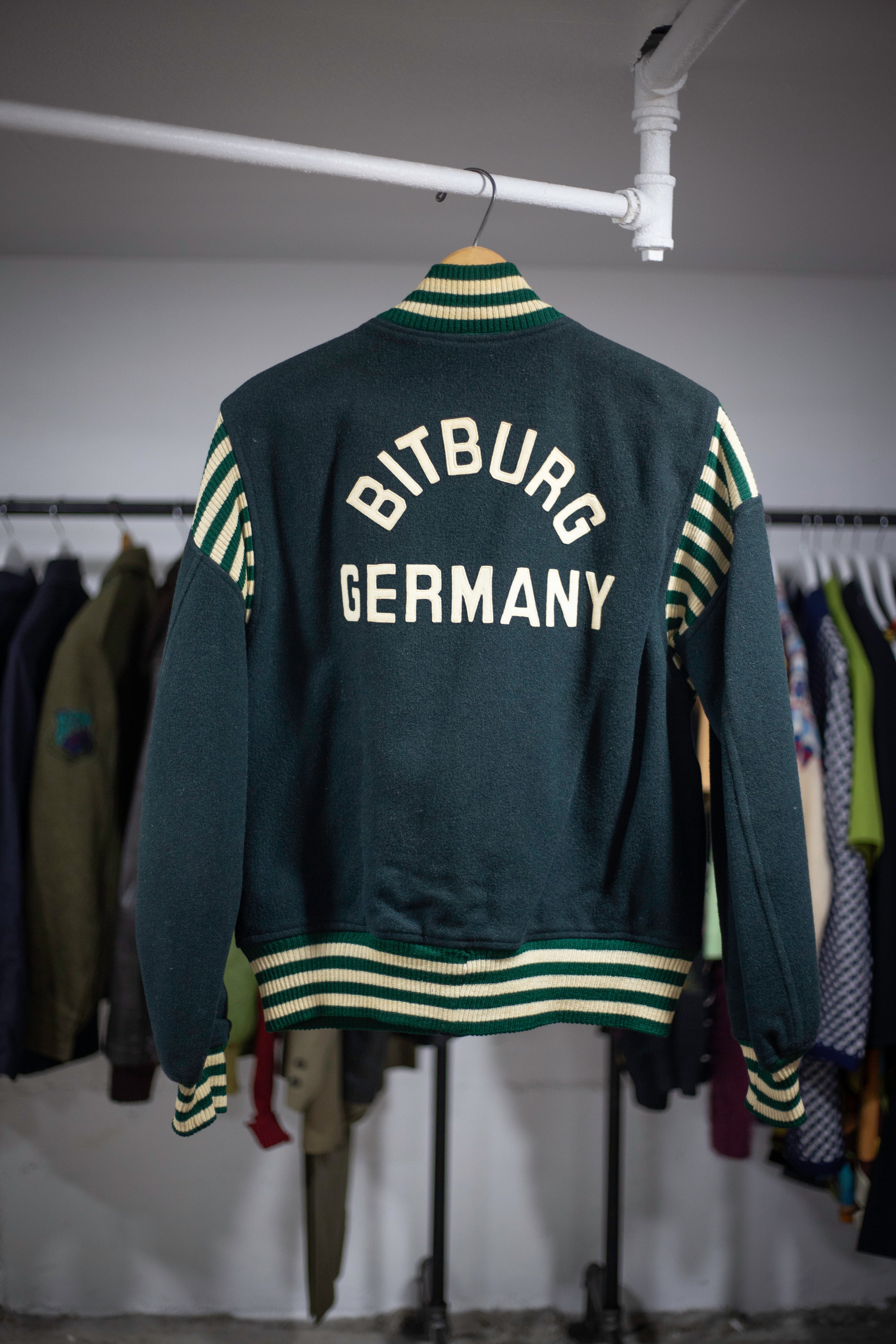 50's Bitburg Germany Air Force Base Varsity Jacket | Small
