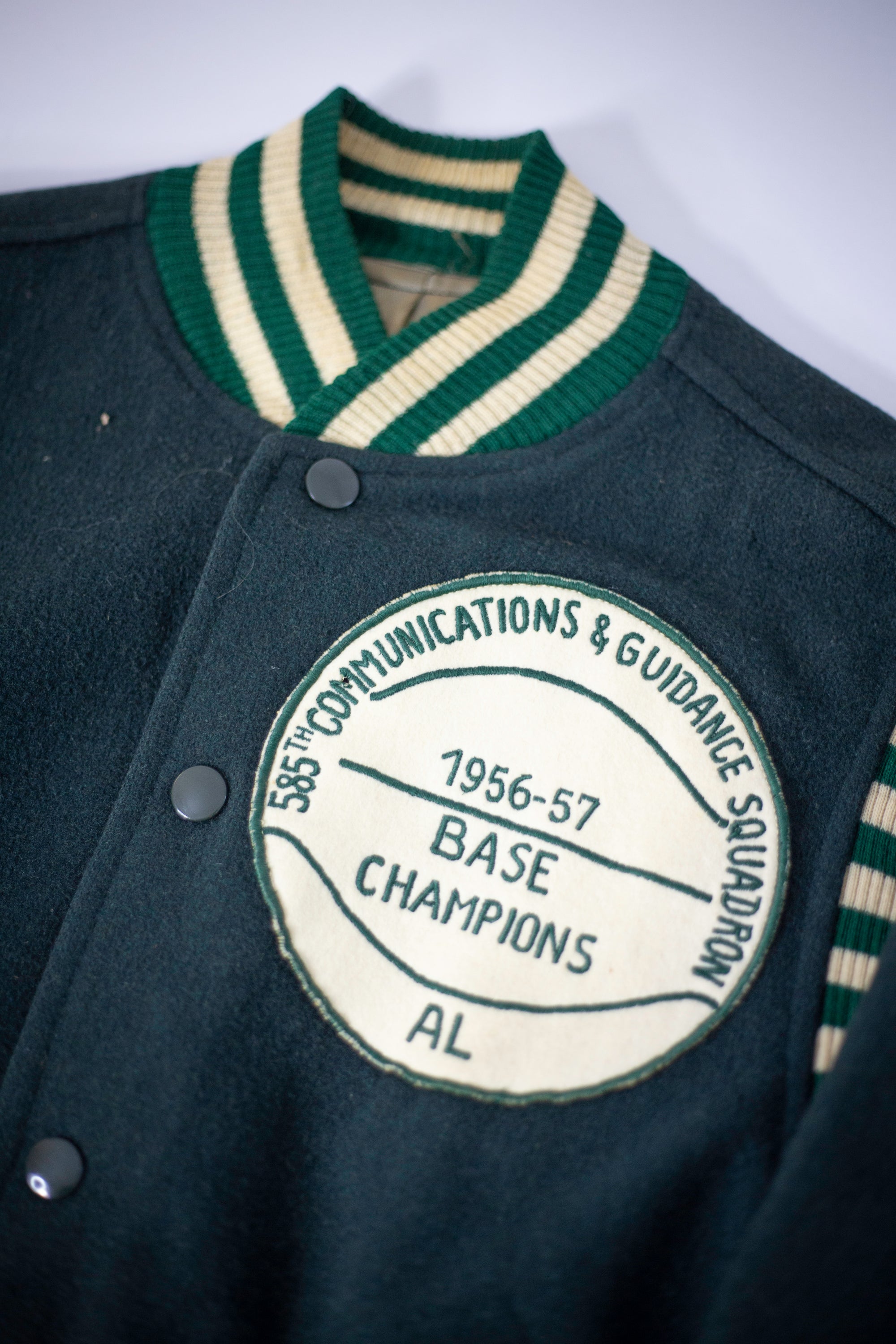 50's Bitburg Germany Air Force Base Varsity Jacket | Small