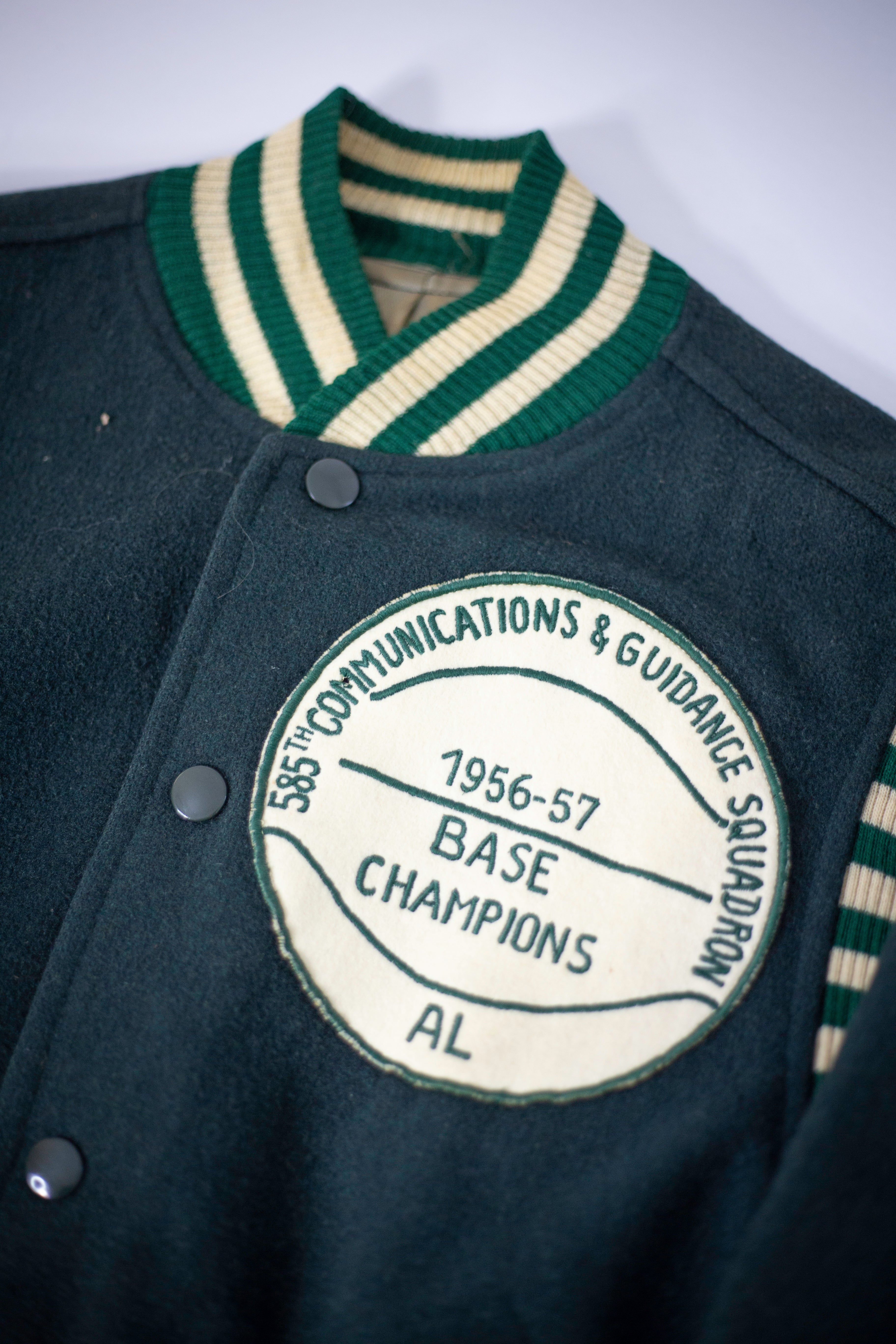 50's Bitburg Germany Air Force Base Varsity Jacket | Small