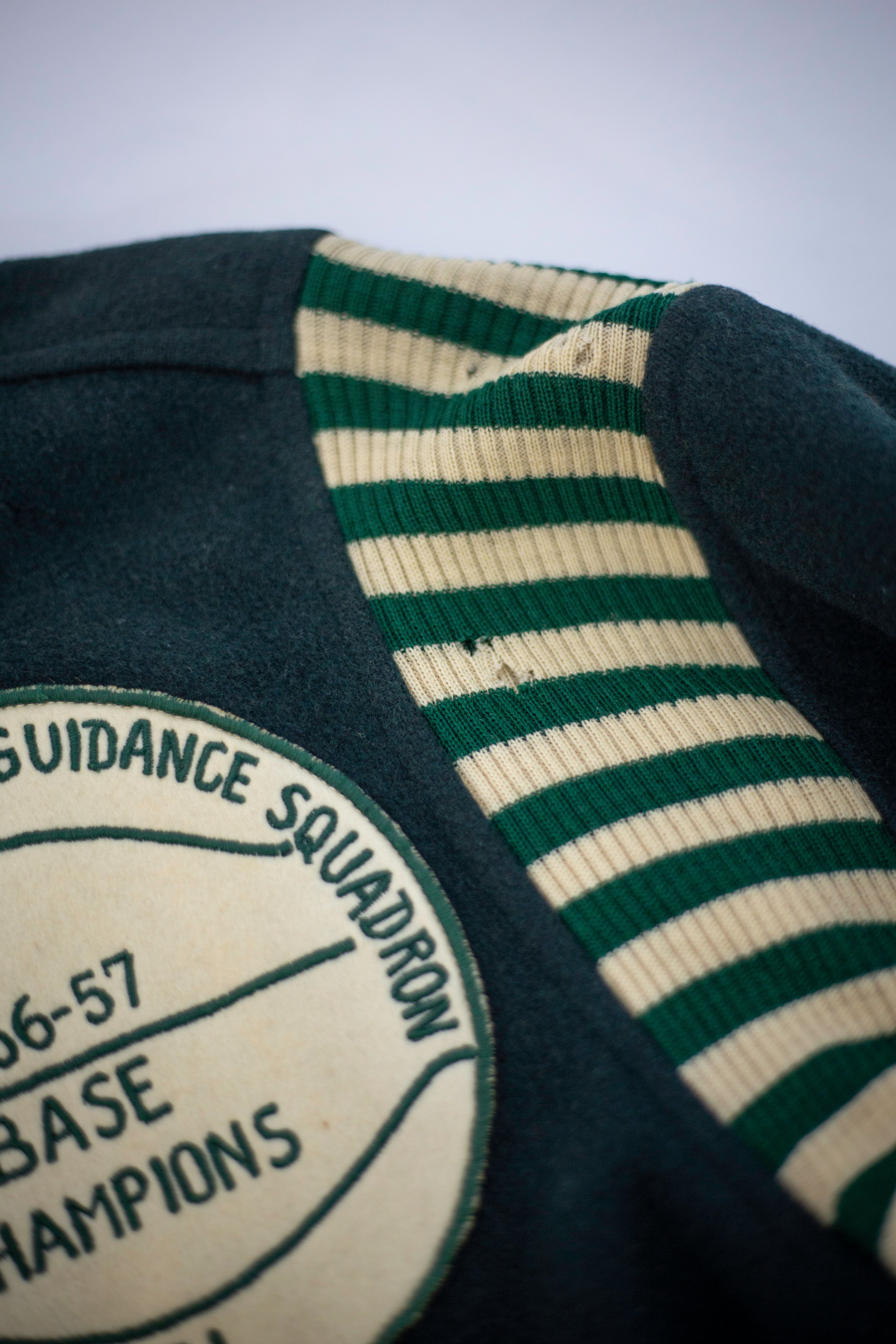 50's Bitburg Germany Air Force Base Varsity Jacket | Small