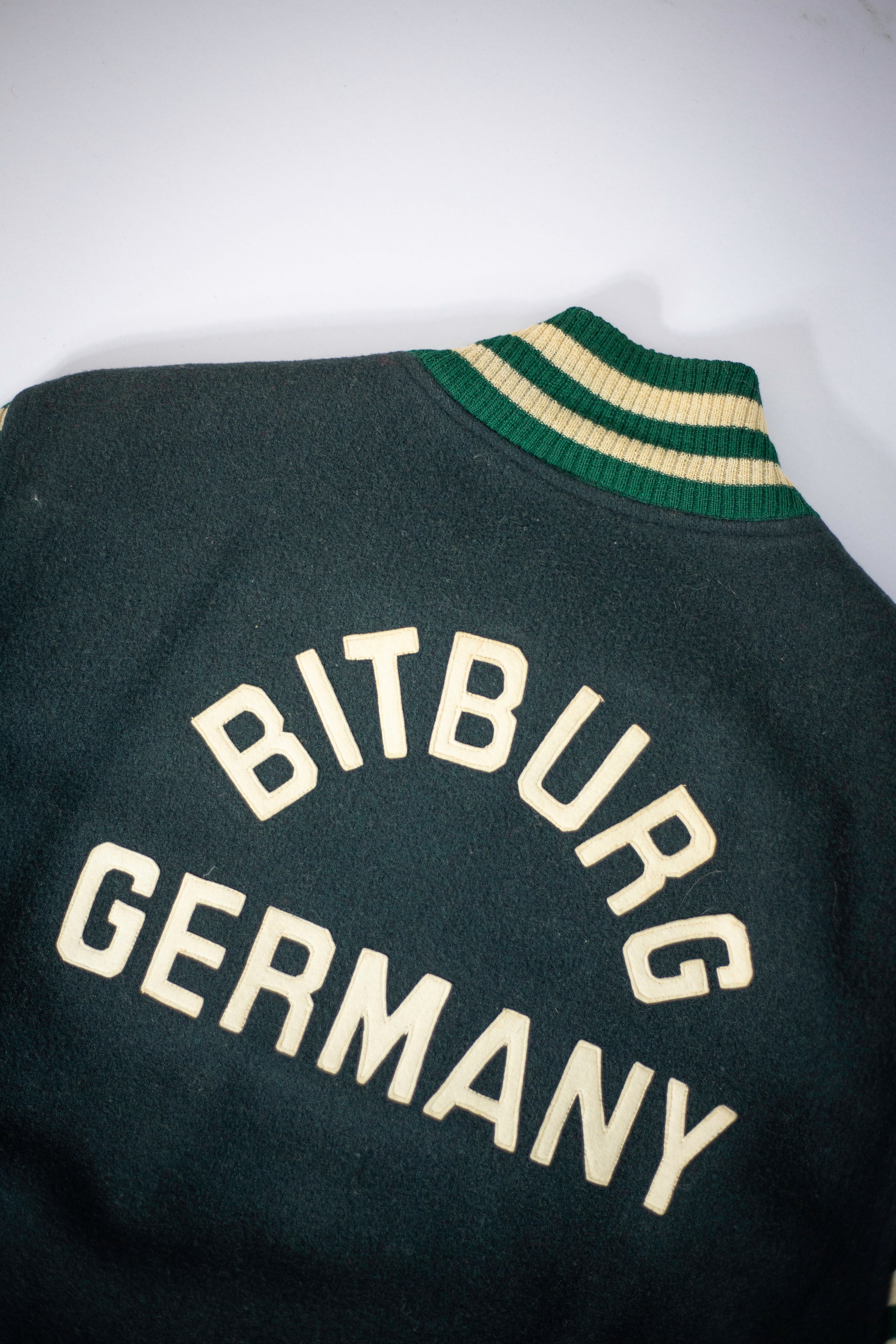 50's Bitburg Germany Air Force Base Varsity Jacket | Small