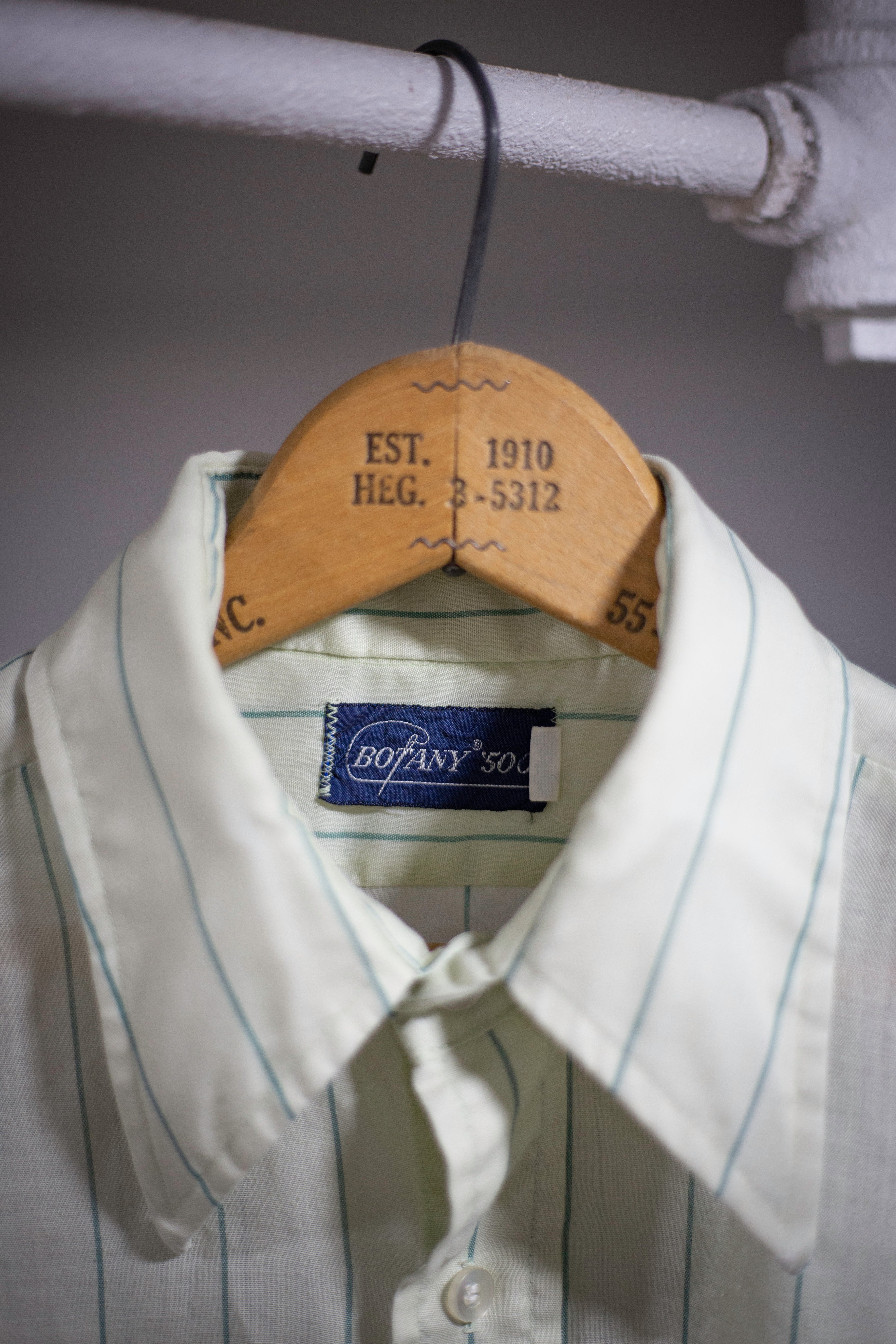 70's Botany 500 Striped Shirt | Medium/Large