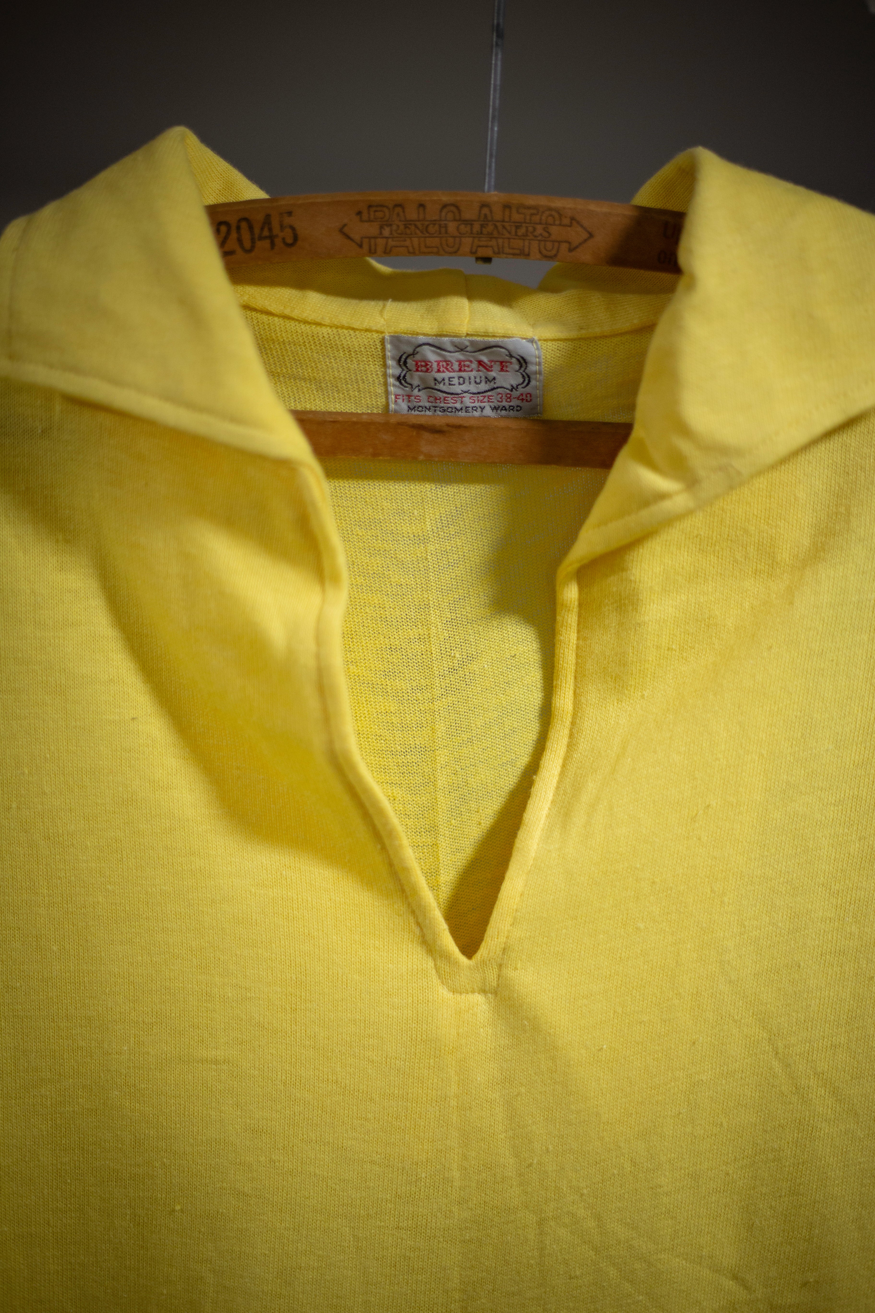 50's Brent Montgomery Ward Open Polo Shirt | Small