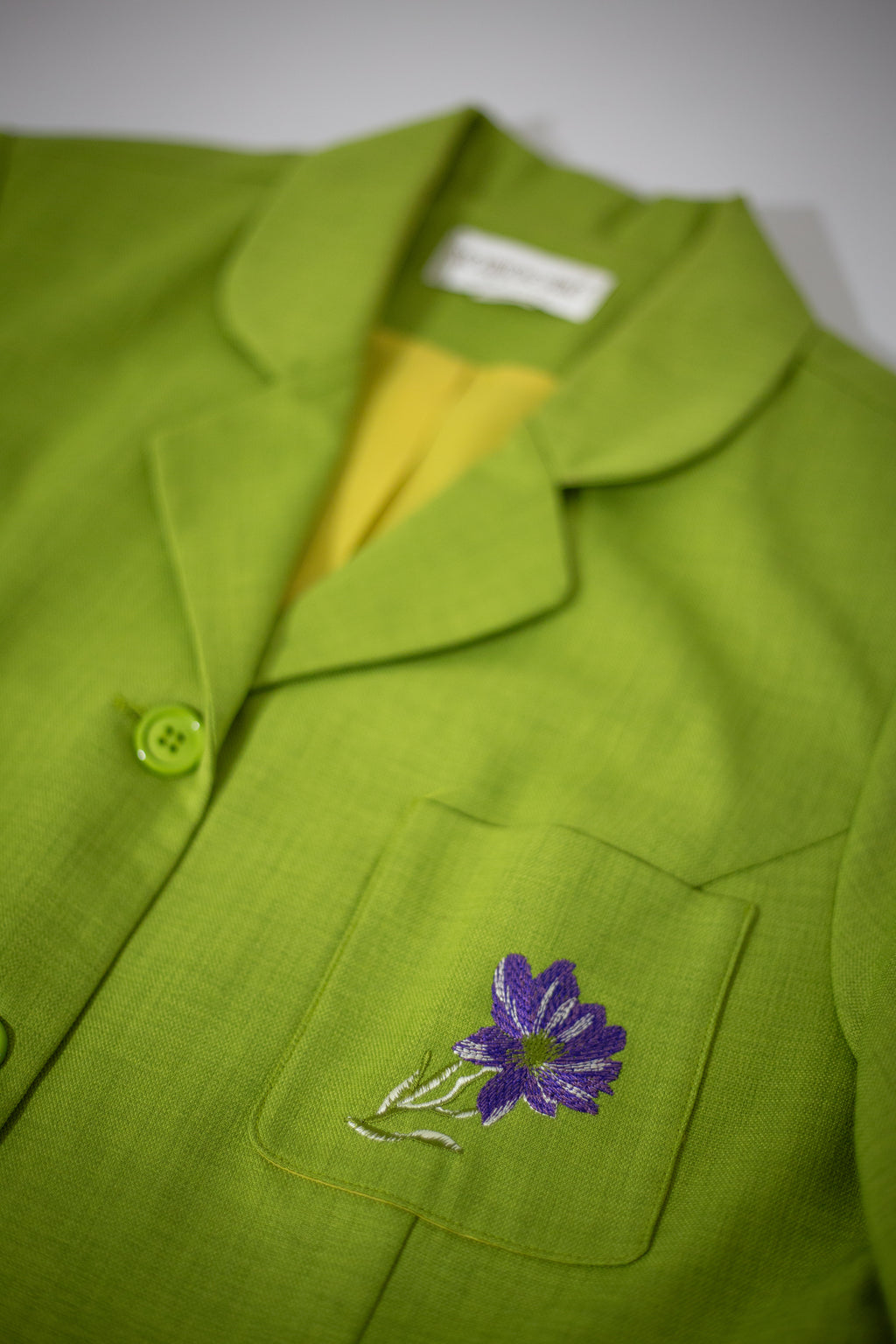 80's Brownstone Studio Embroidered Jacket | Large