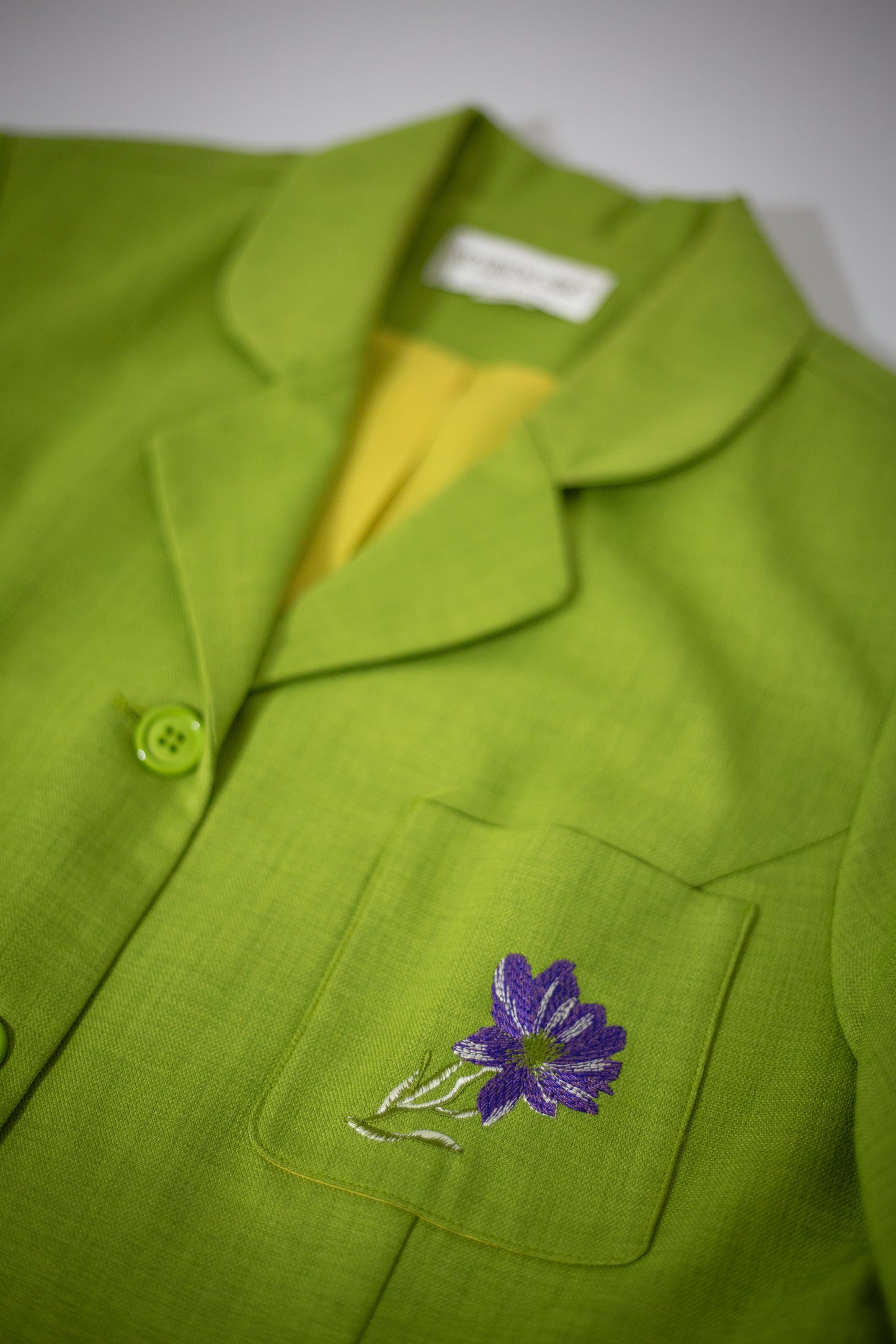 80's Brownstone Studio Embroidered Jacket | Large