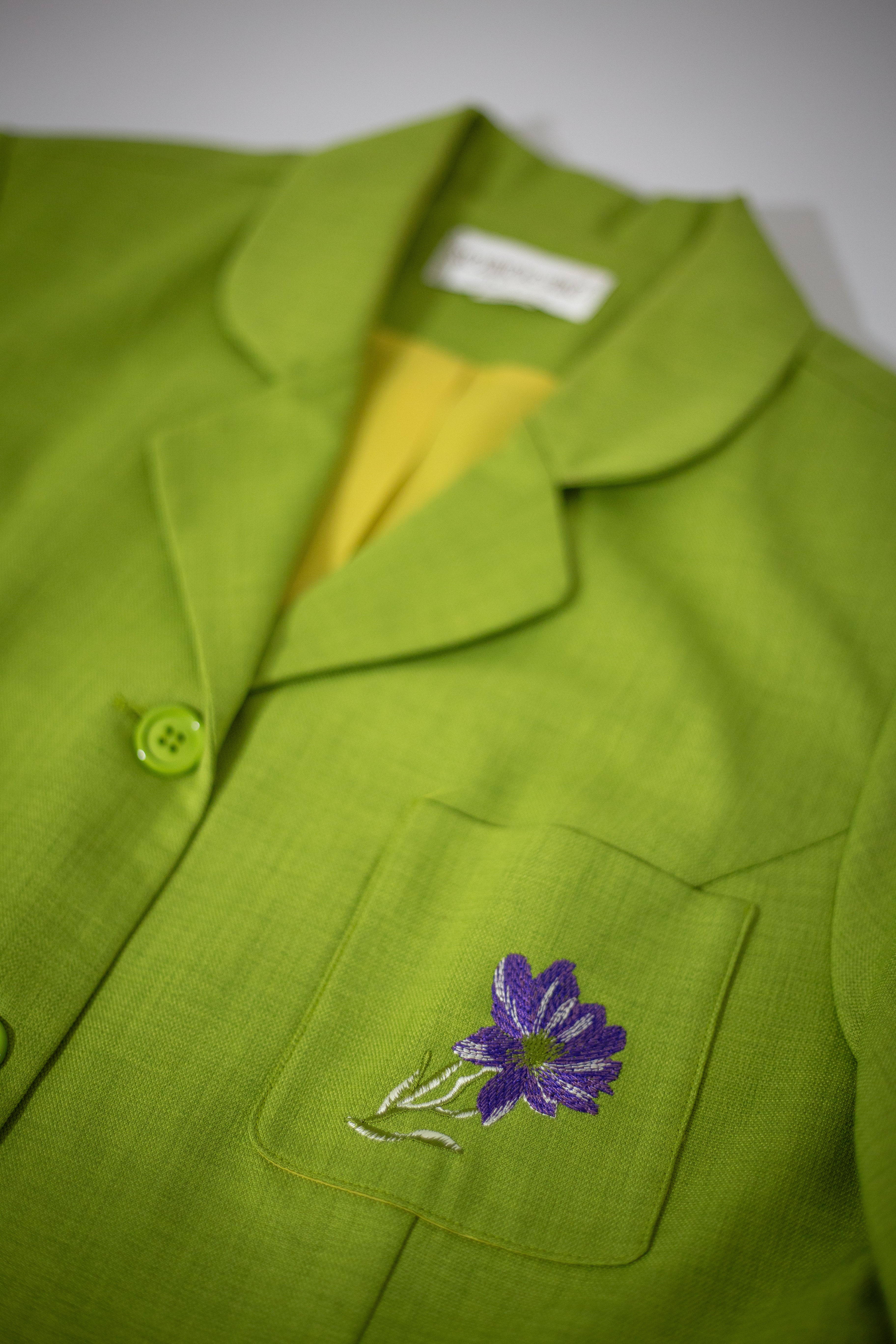 80's Brownstone Studio Embroidered Jacket | Large