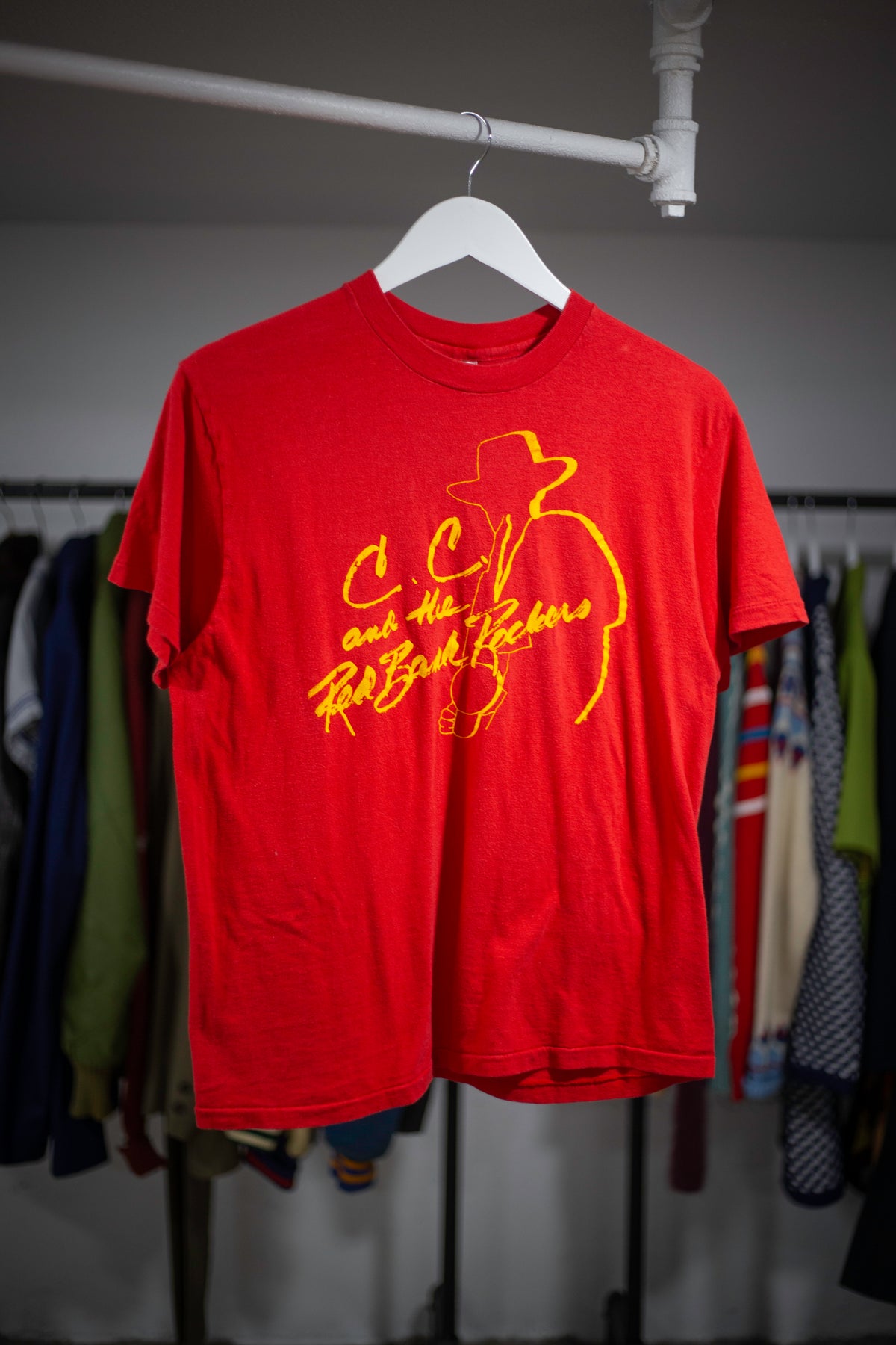 1982 C. C. And The Red Band Rockers T-Shirt | Small