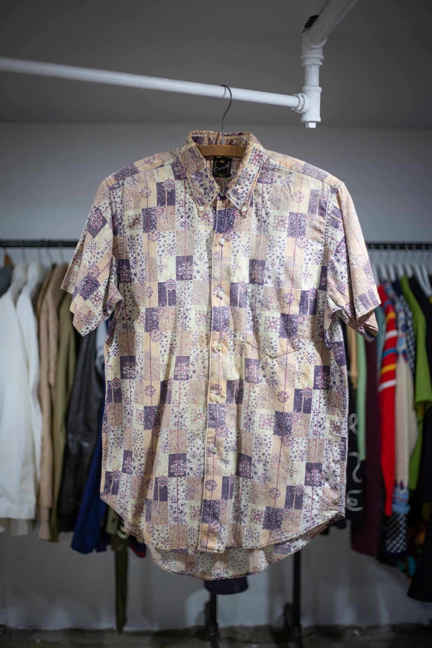 70's Conte Shirt | Large
