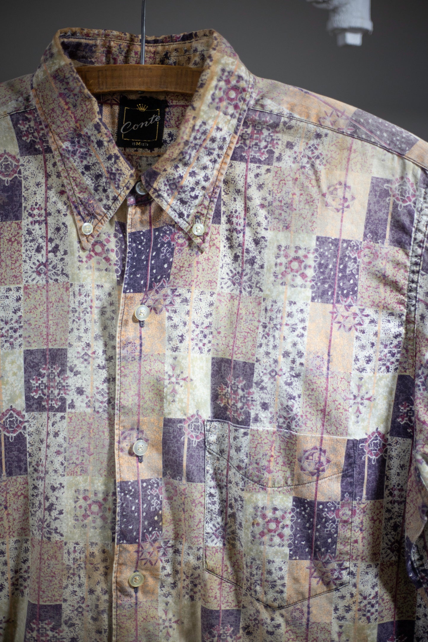 70's Conte Shirt | Large