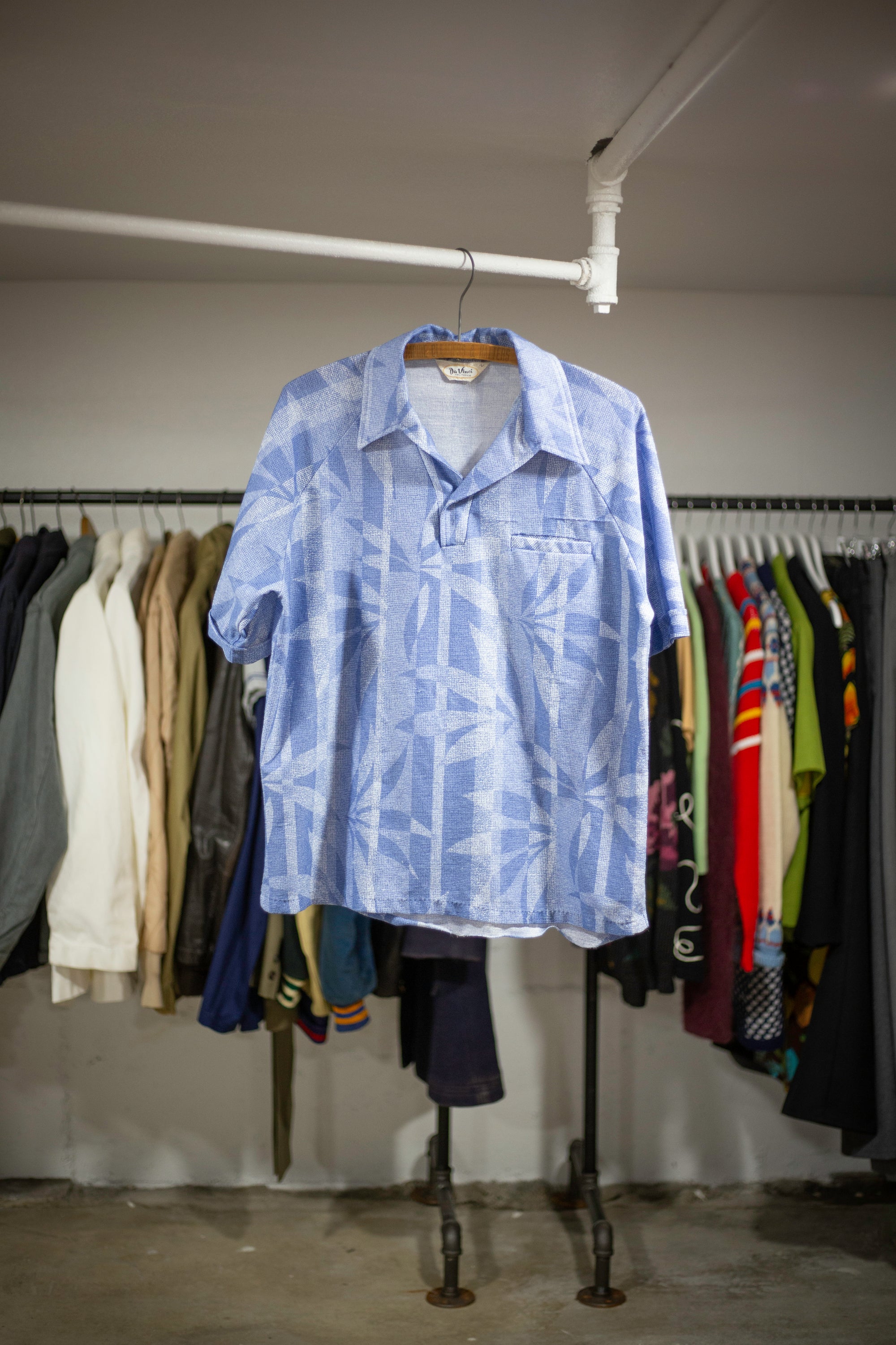 70's DaVinci Shirt | Large