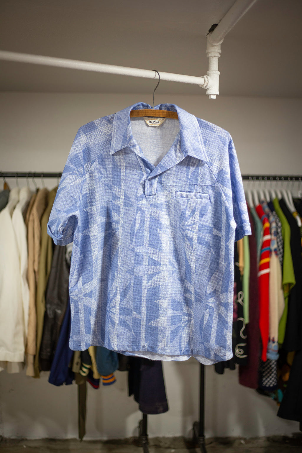 70's DaVinci Shirt | Large