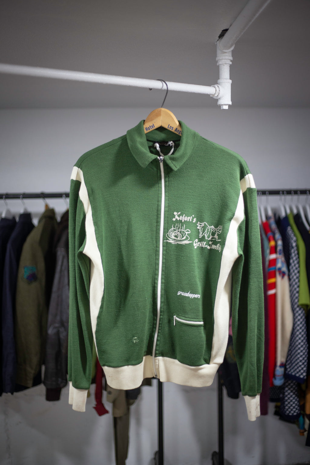 60's German Track Jacket | Small