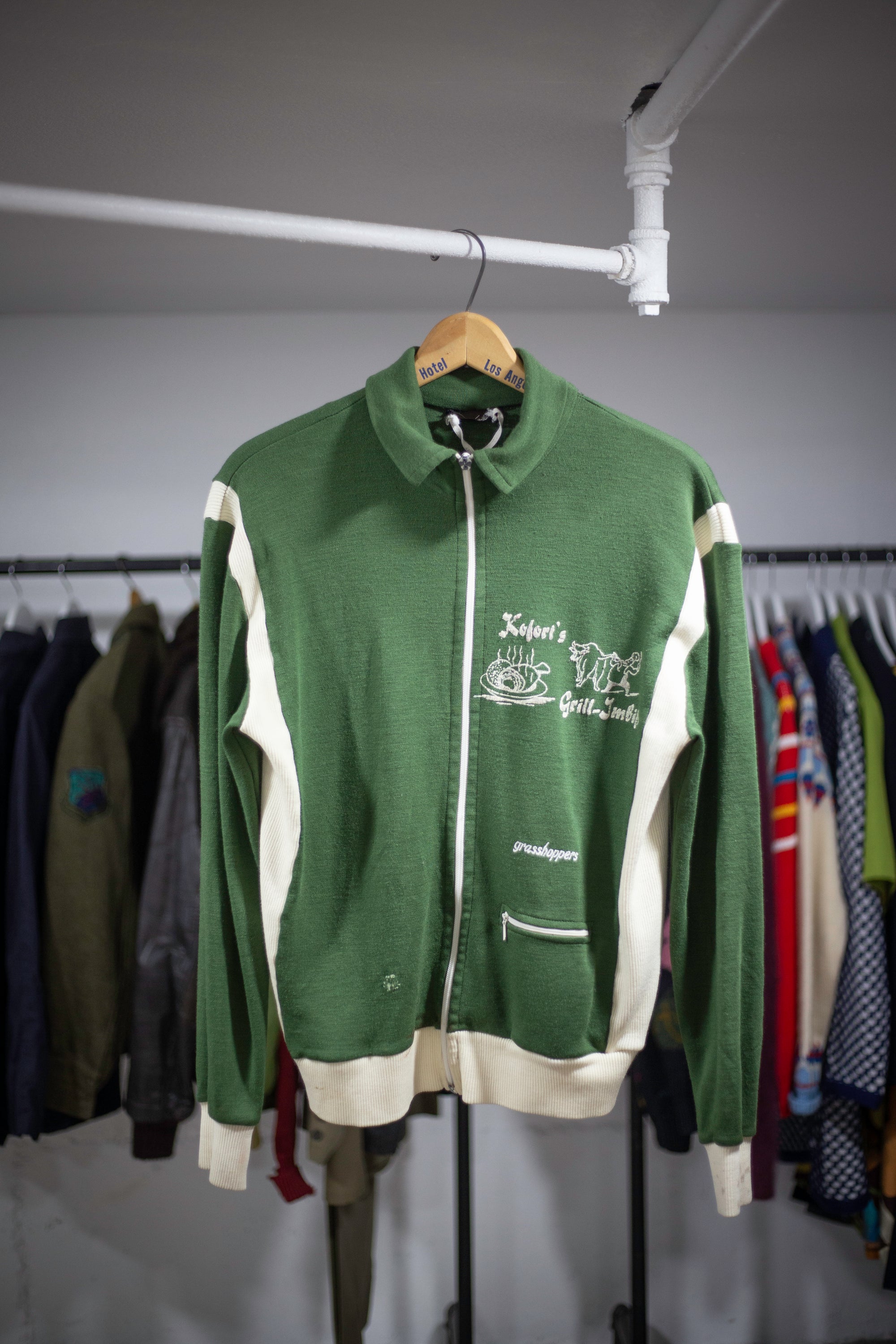 60's German Track Jacket | Small