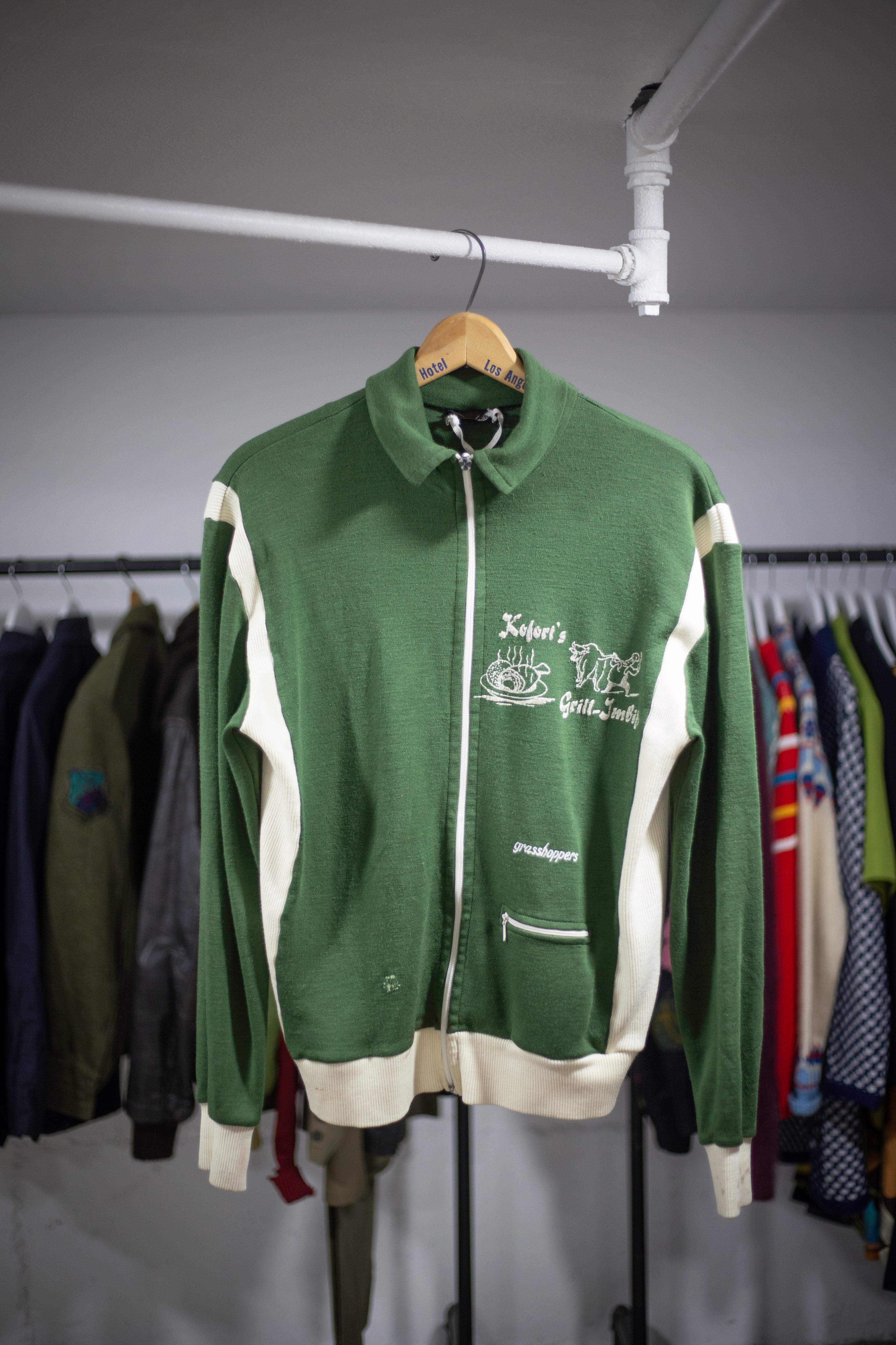 60's German Track Jacket | Small