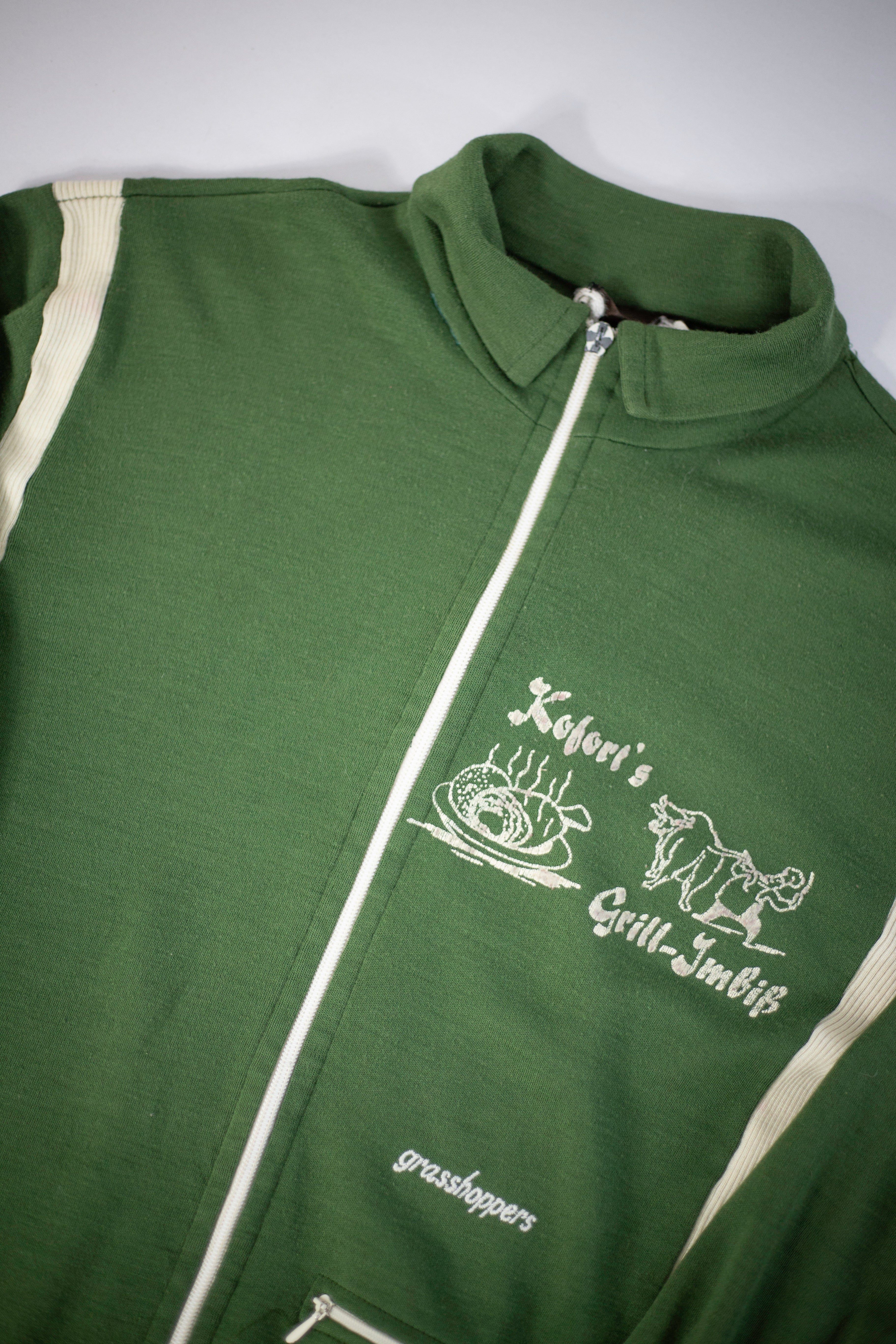 60's German Track Jacket | Small