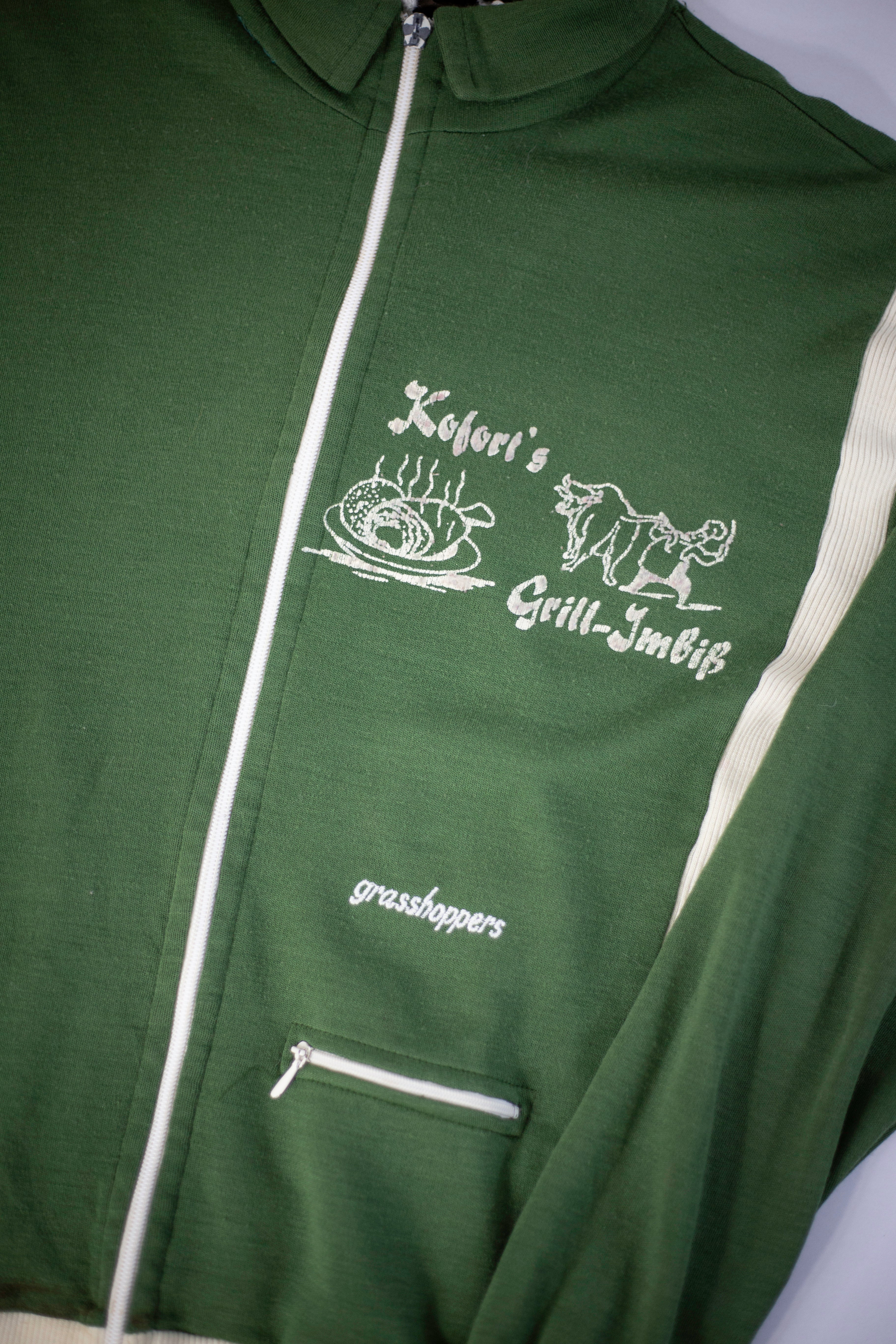 60's German Track Jacket | Small