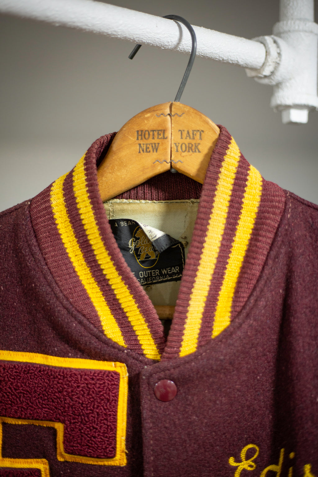 50's/60's Golden Bear Varsity Jacket | Large