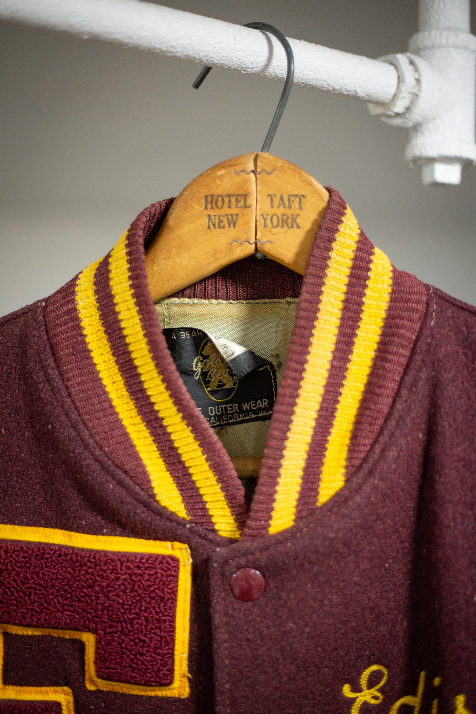 50's/60's Golden Bear Varsity Jacket | Large