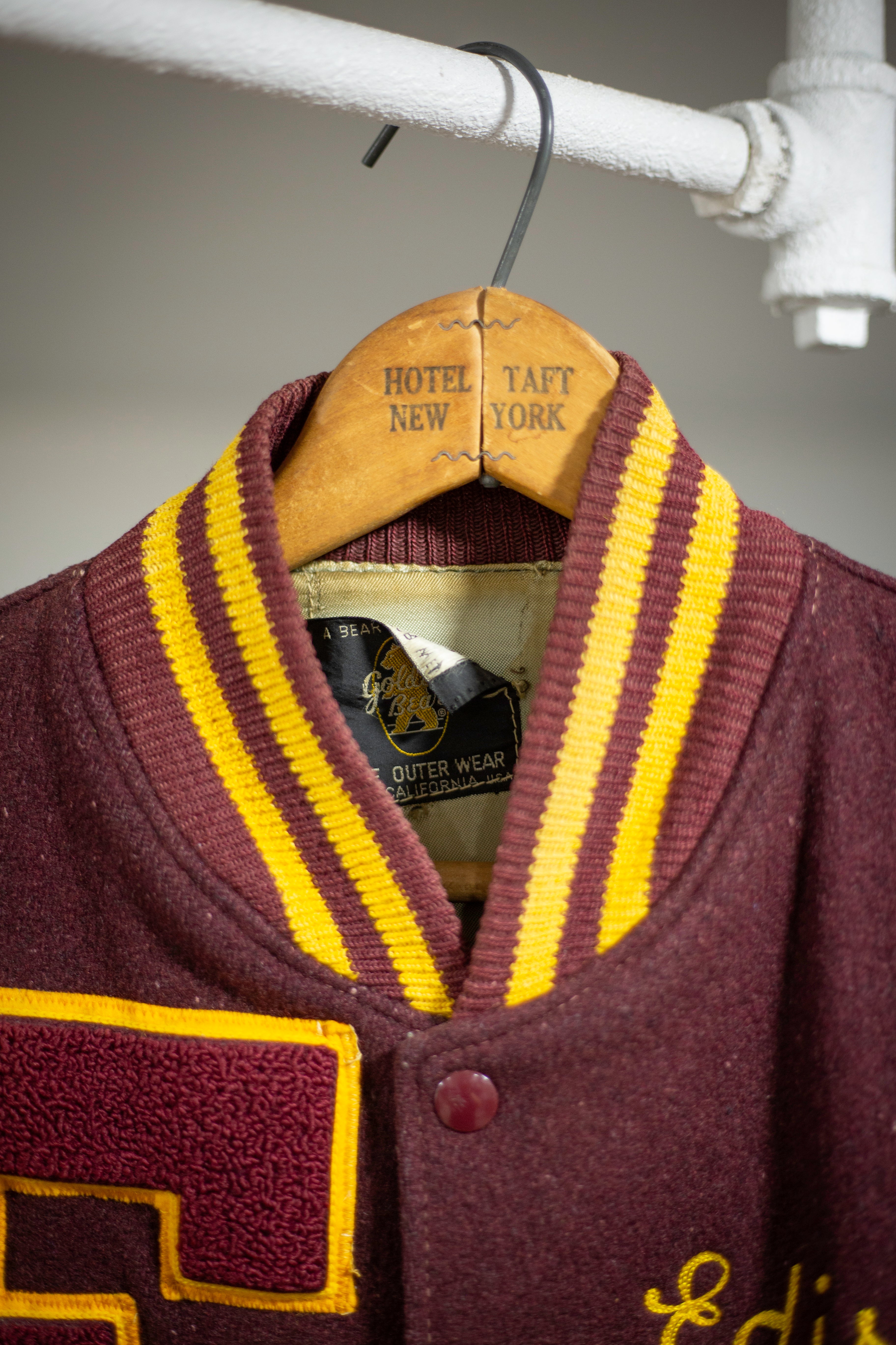 50's/60's Golden Bear Varsity Jacket | Large