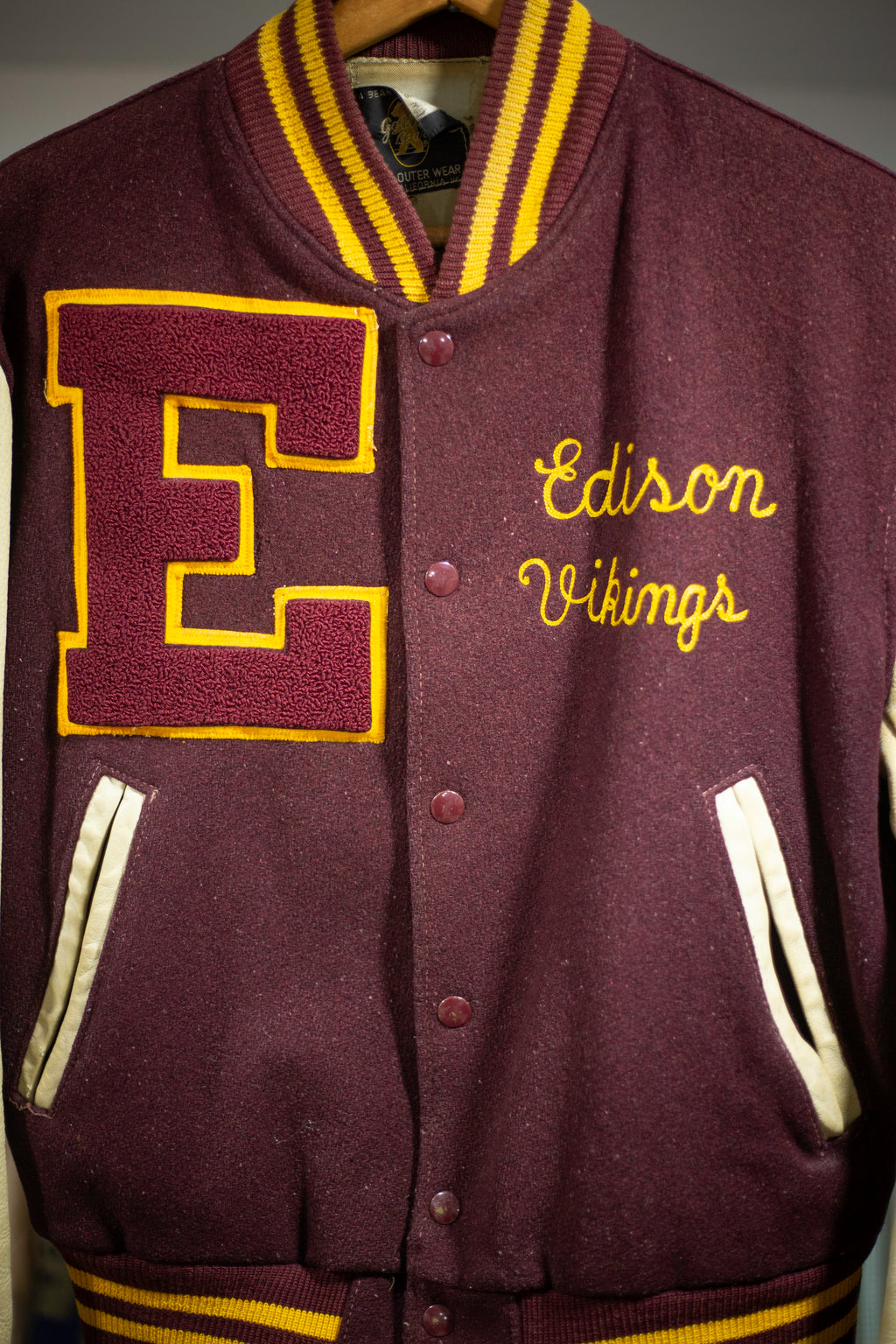 50's/60's Golden Bear Varsity Jacket | Large