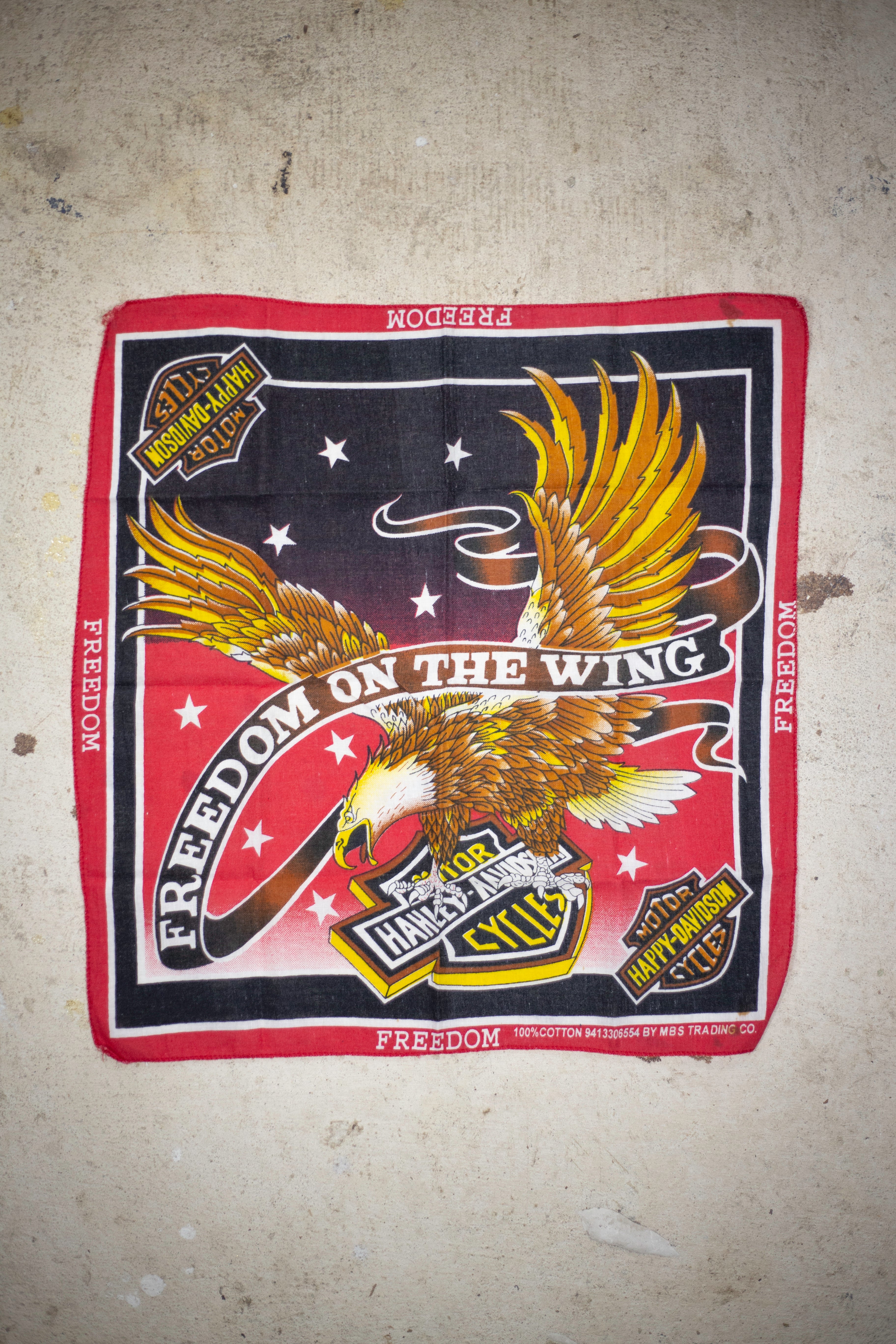 70's Harley Davidson Bandana