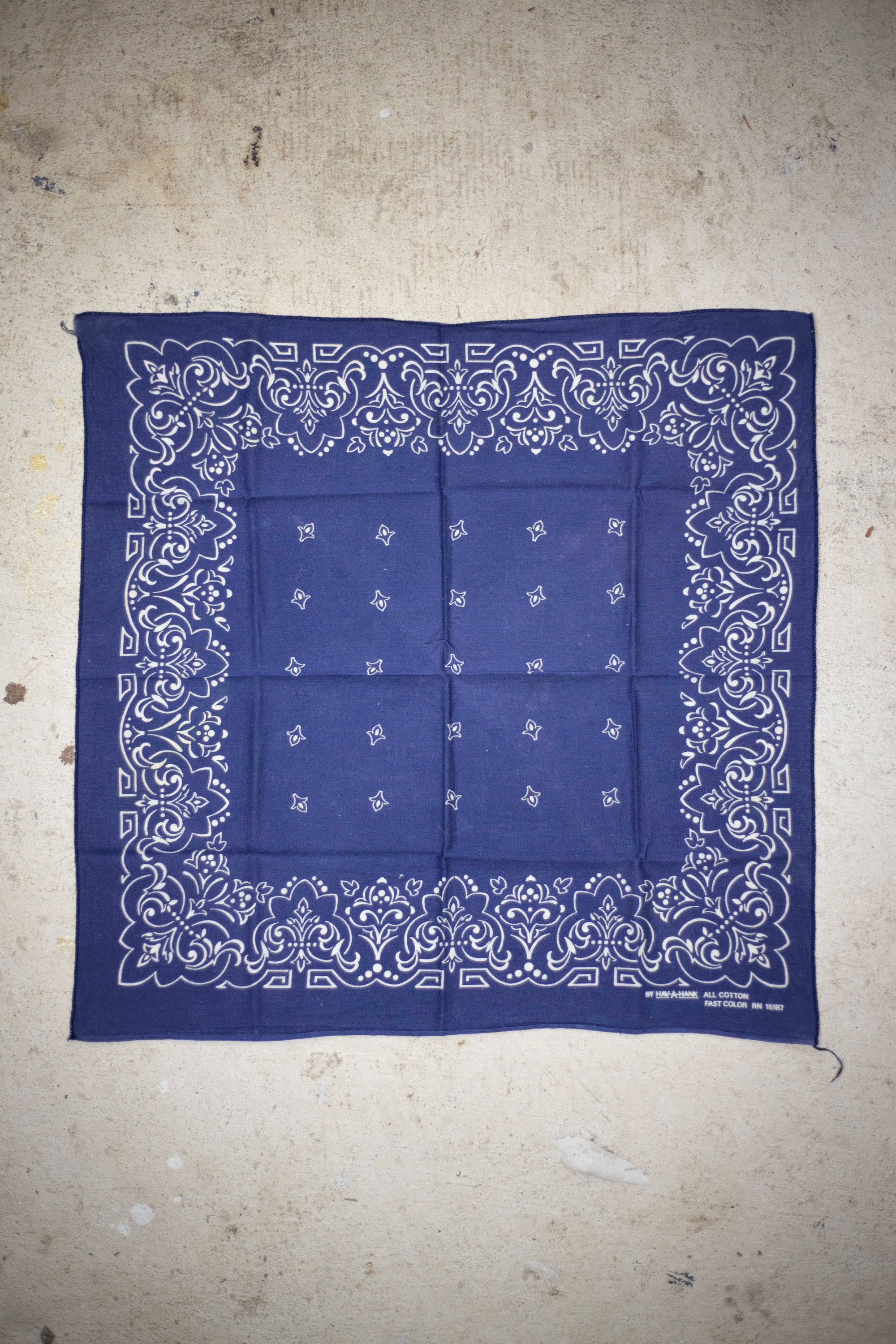 60's/70's Hav-A-Hank Fast Color RN 15187 Bandana