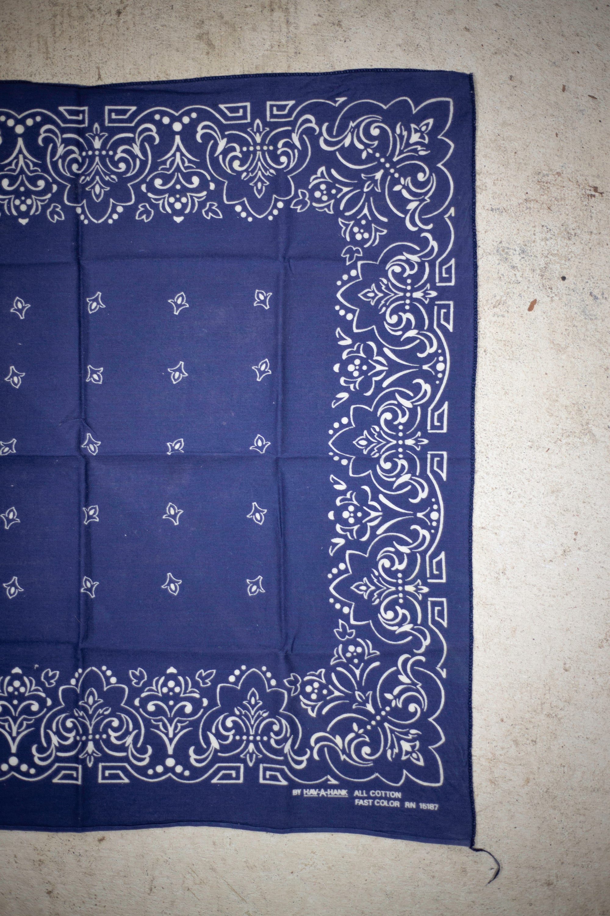 60's/70's Hav-A-Hank Fast Color RN 15187 Bandana
