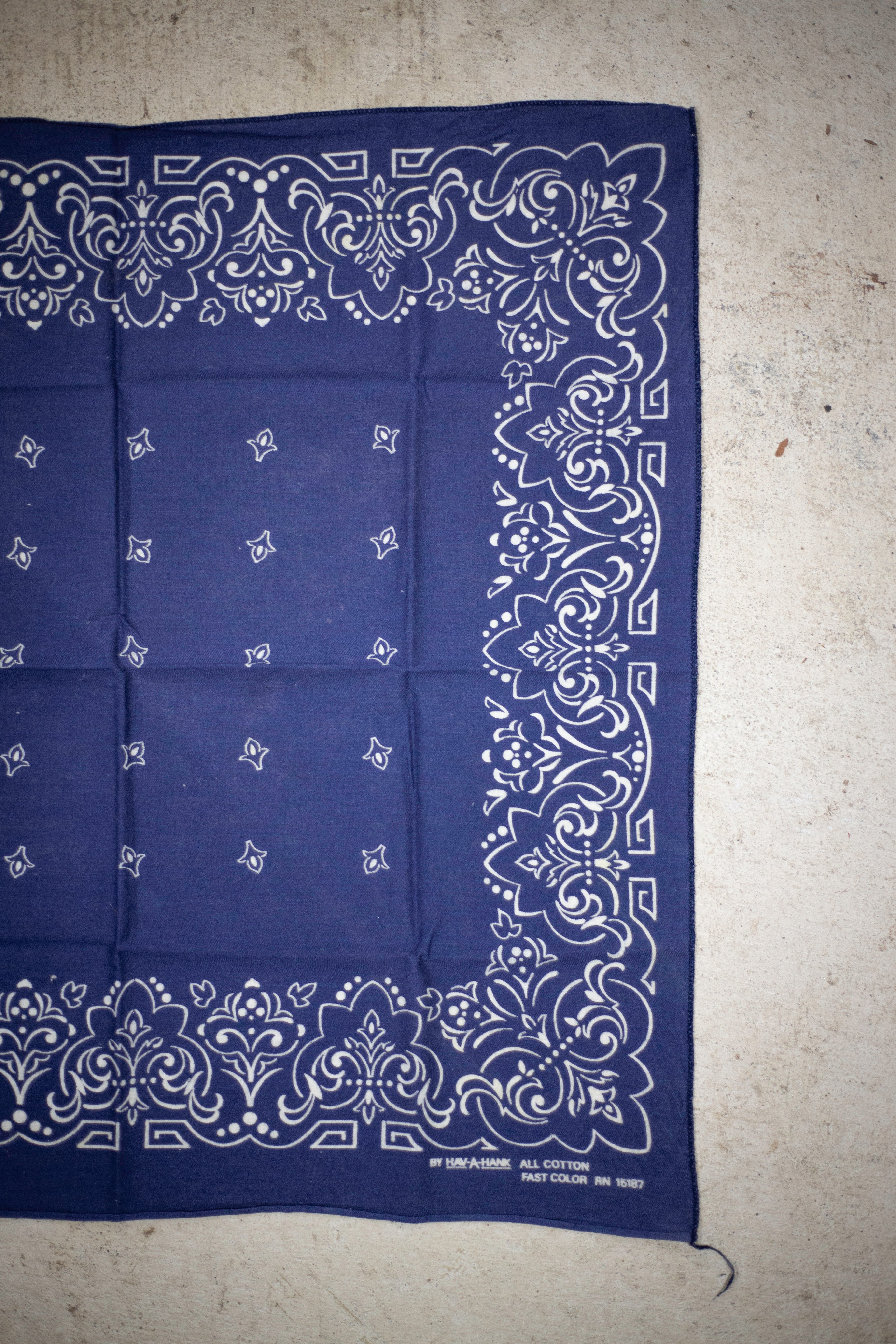 60's/70's Hav-A-Hank Fast Color RN 15187 Bandana