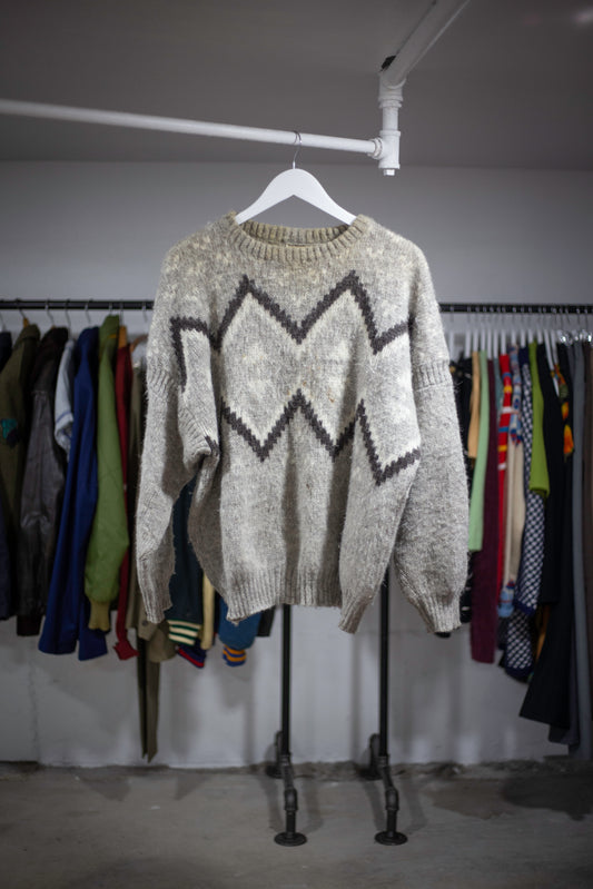 80's Hilda Icelandic Wool Sweater | X-Large