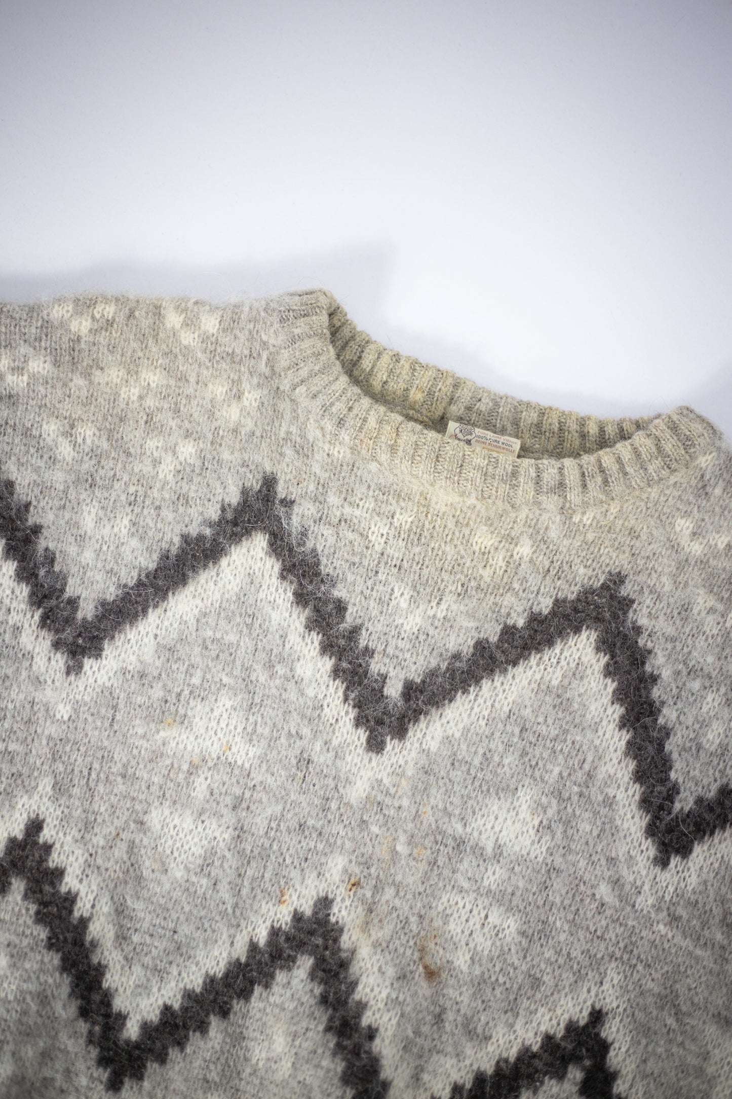 80's Hilda Icelandic Wool Sweater | X-Large