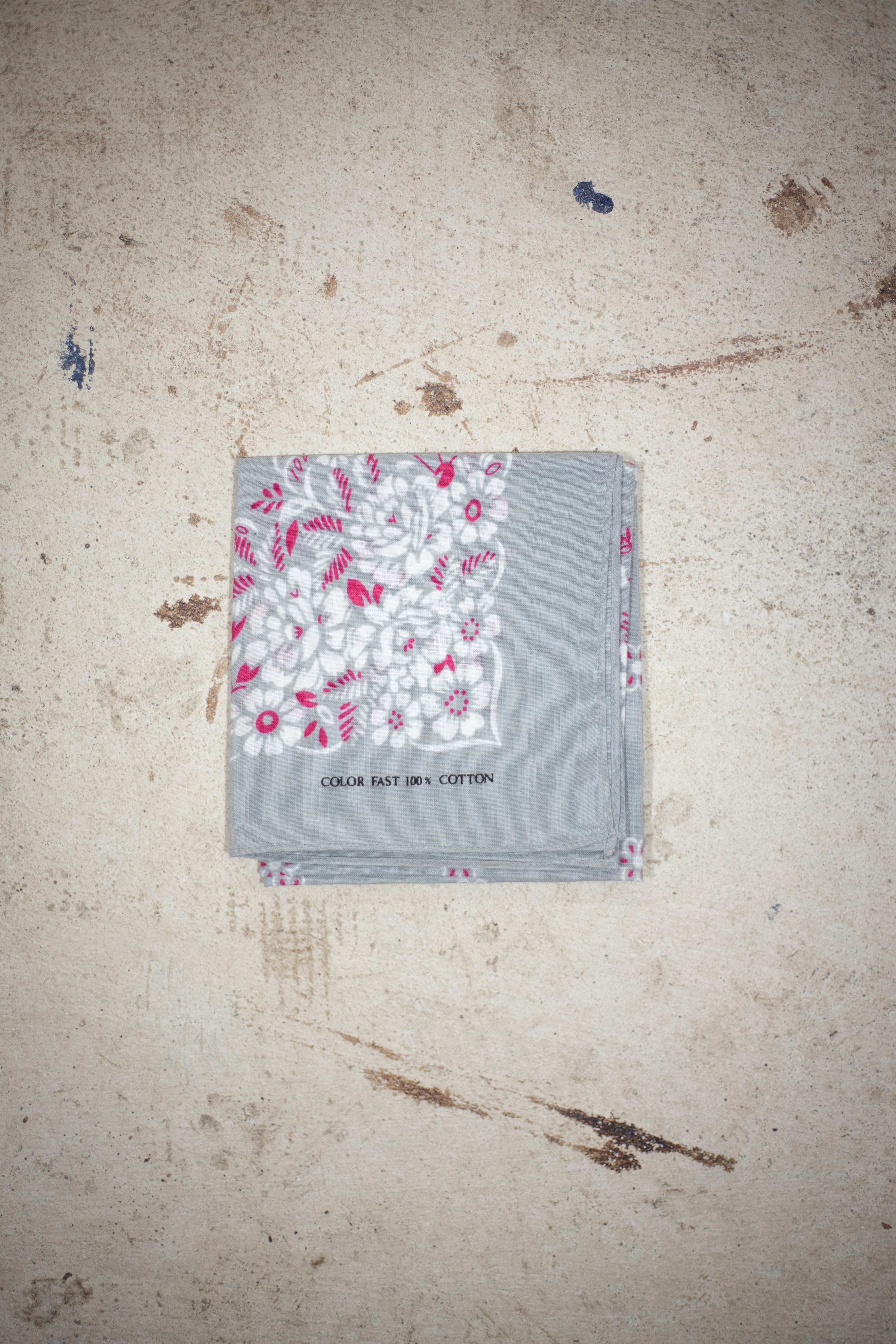 70's/80's Japan Colorfast RN 50811 Bandana