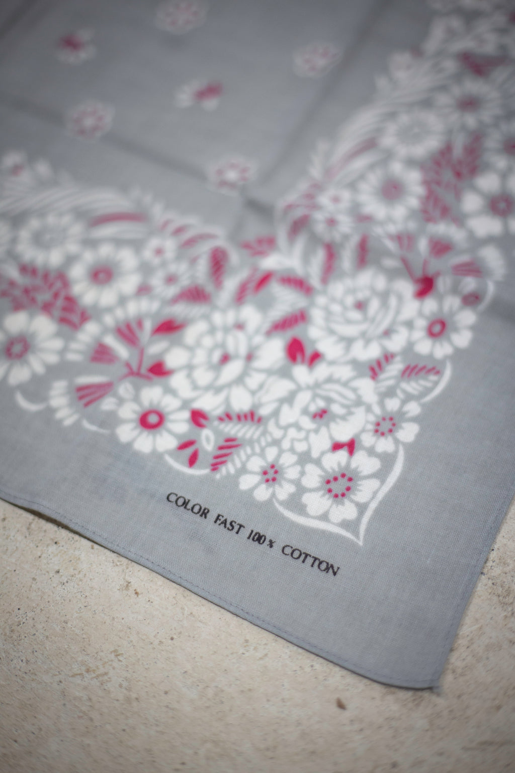 70's/80's Japan Colorfast RN 50811 Bandana