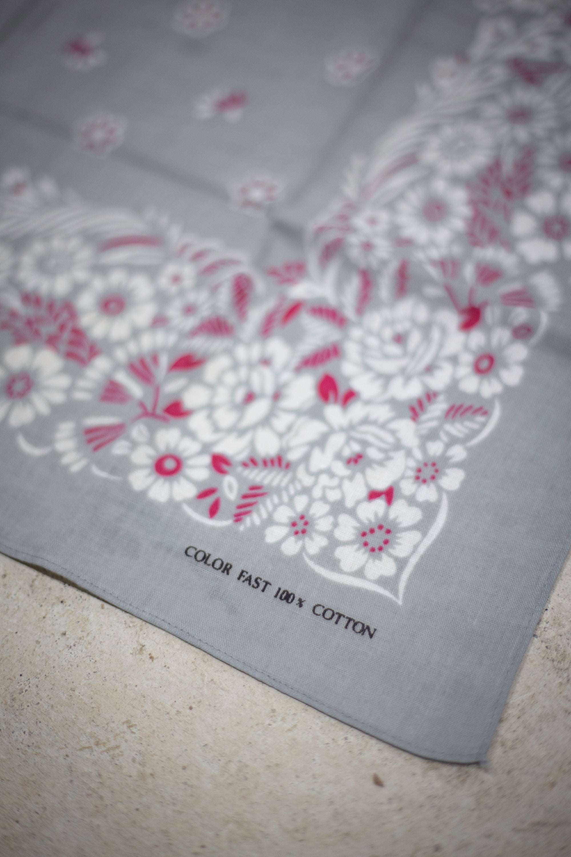 70's/80's Japan Colorfast RN 50811 Bandana