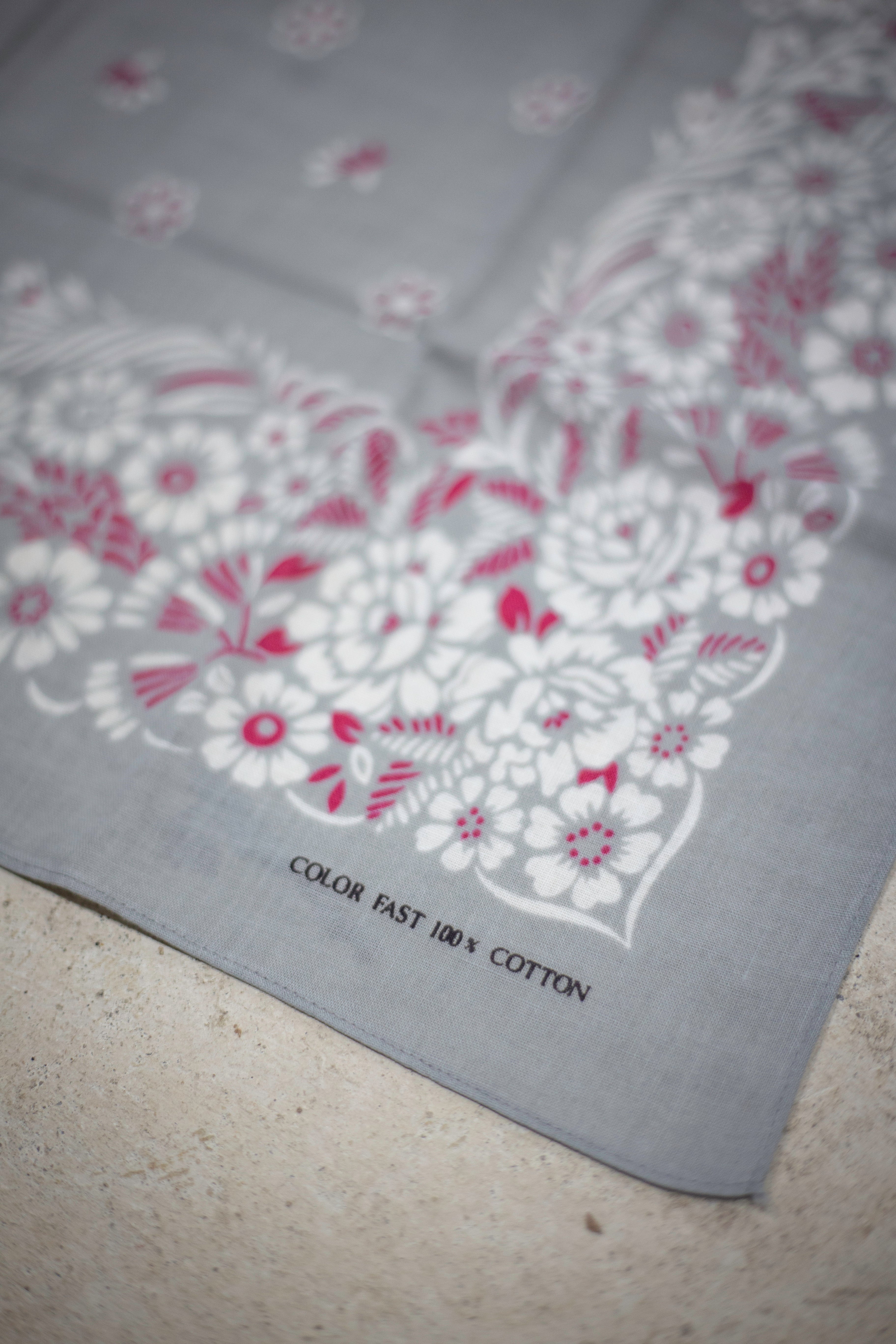 70's/80's Japan Colorfast RN 50811 Bandana