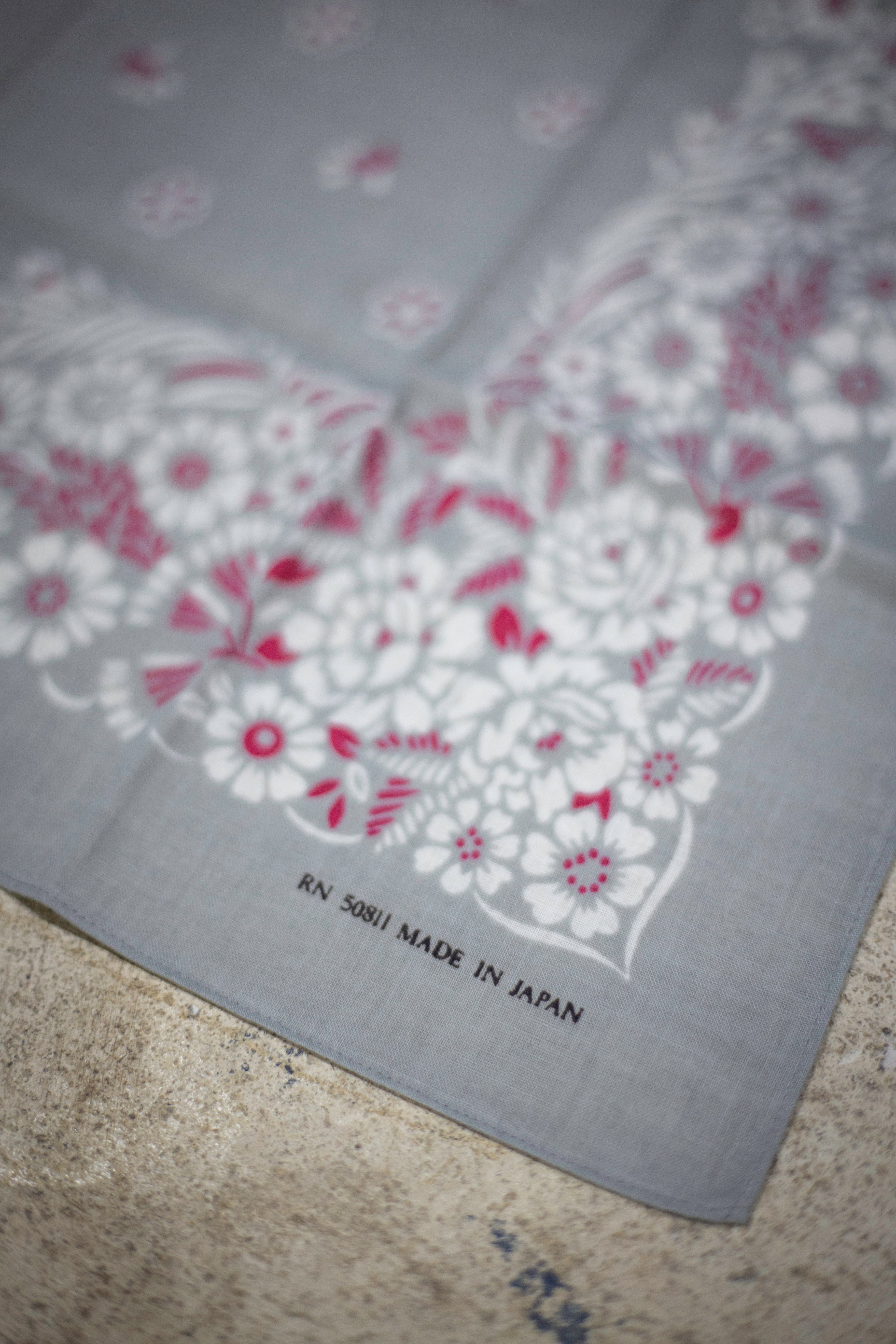 70's/80's Japan Colorfast RN 50811 Bandana