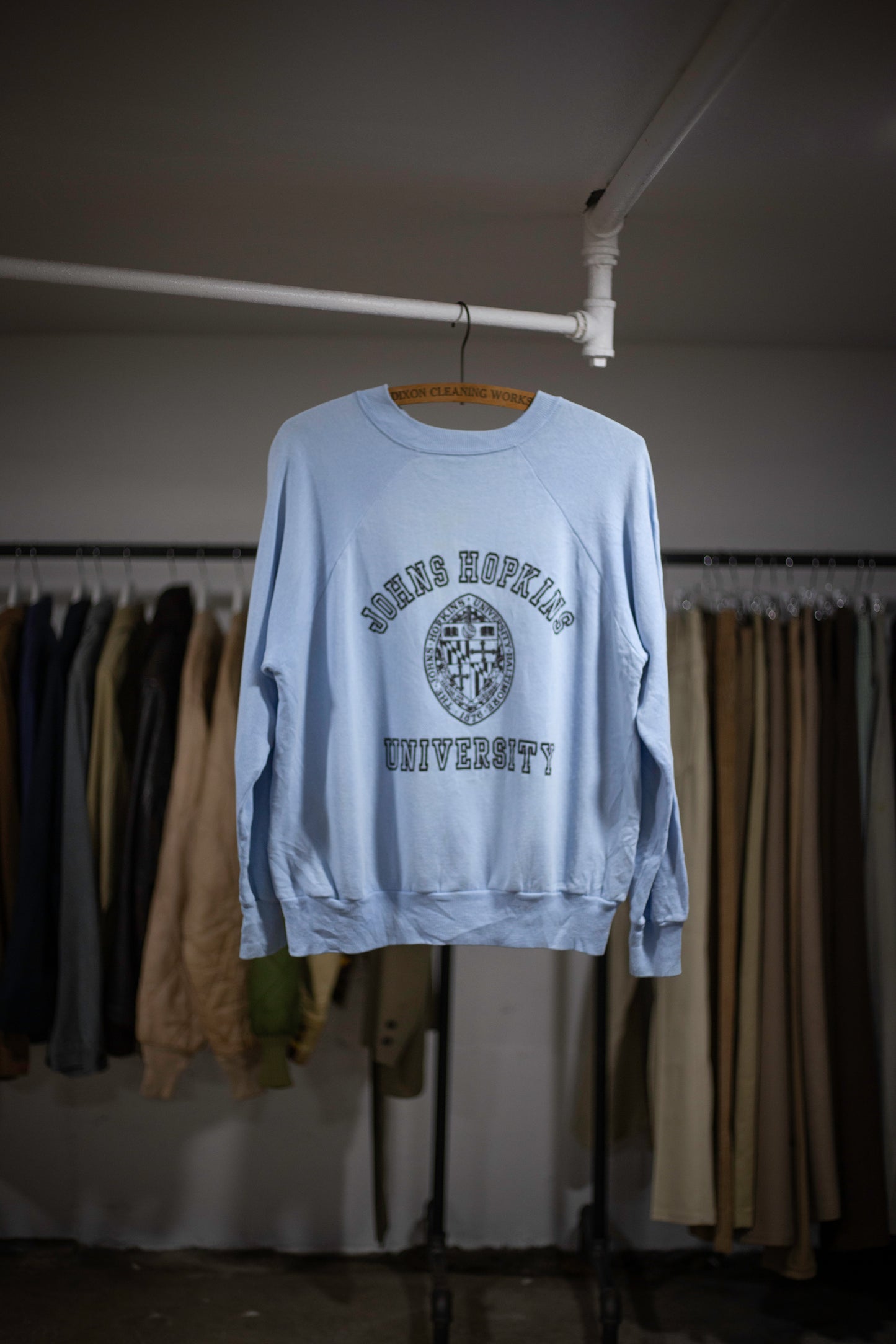 70's/80's Johns Hopkins University Raglan Sweatshirt | Medium