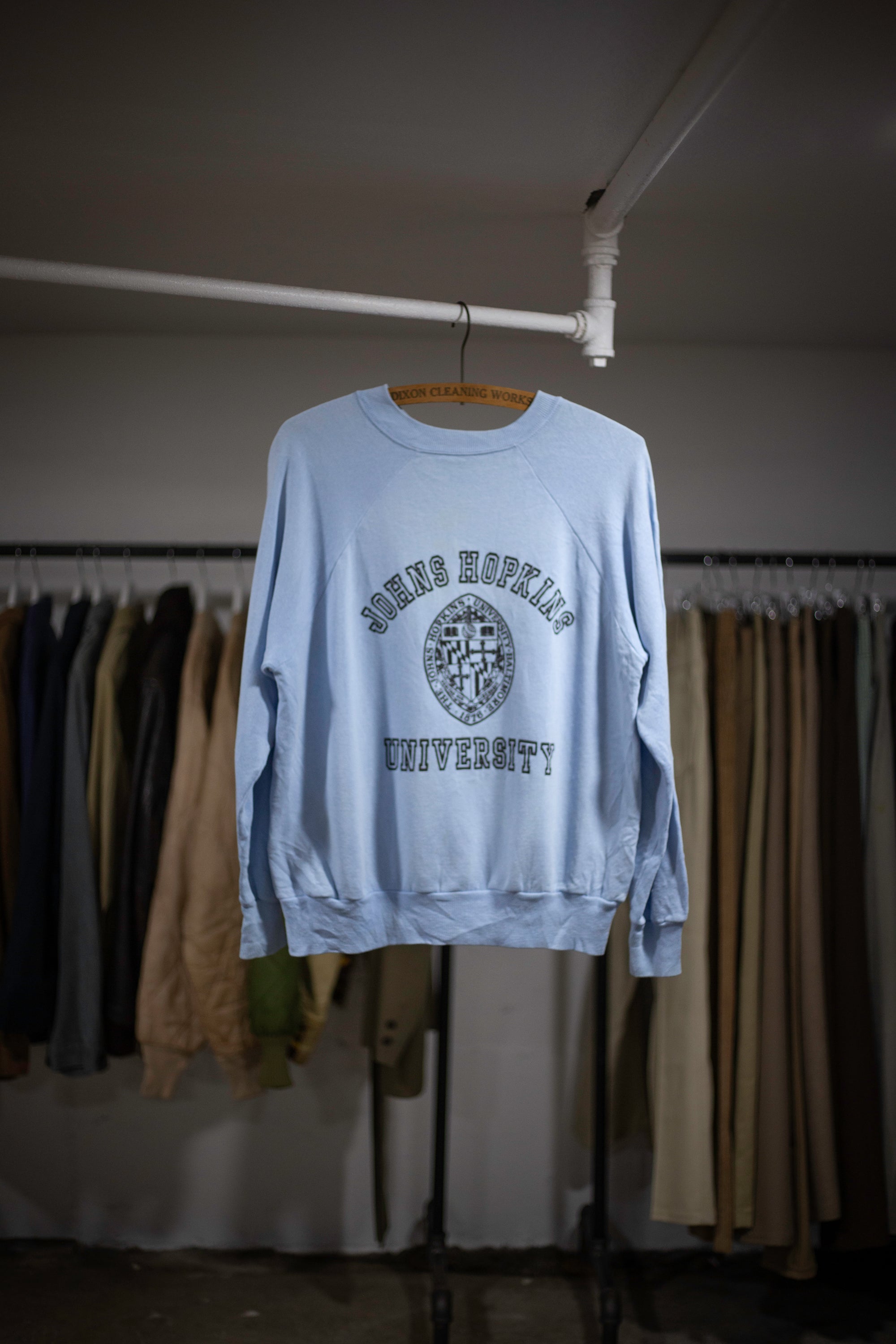 70's/80's Johns Hopkins University Raglan Sweatshirt | Medium