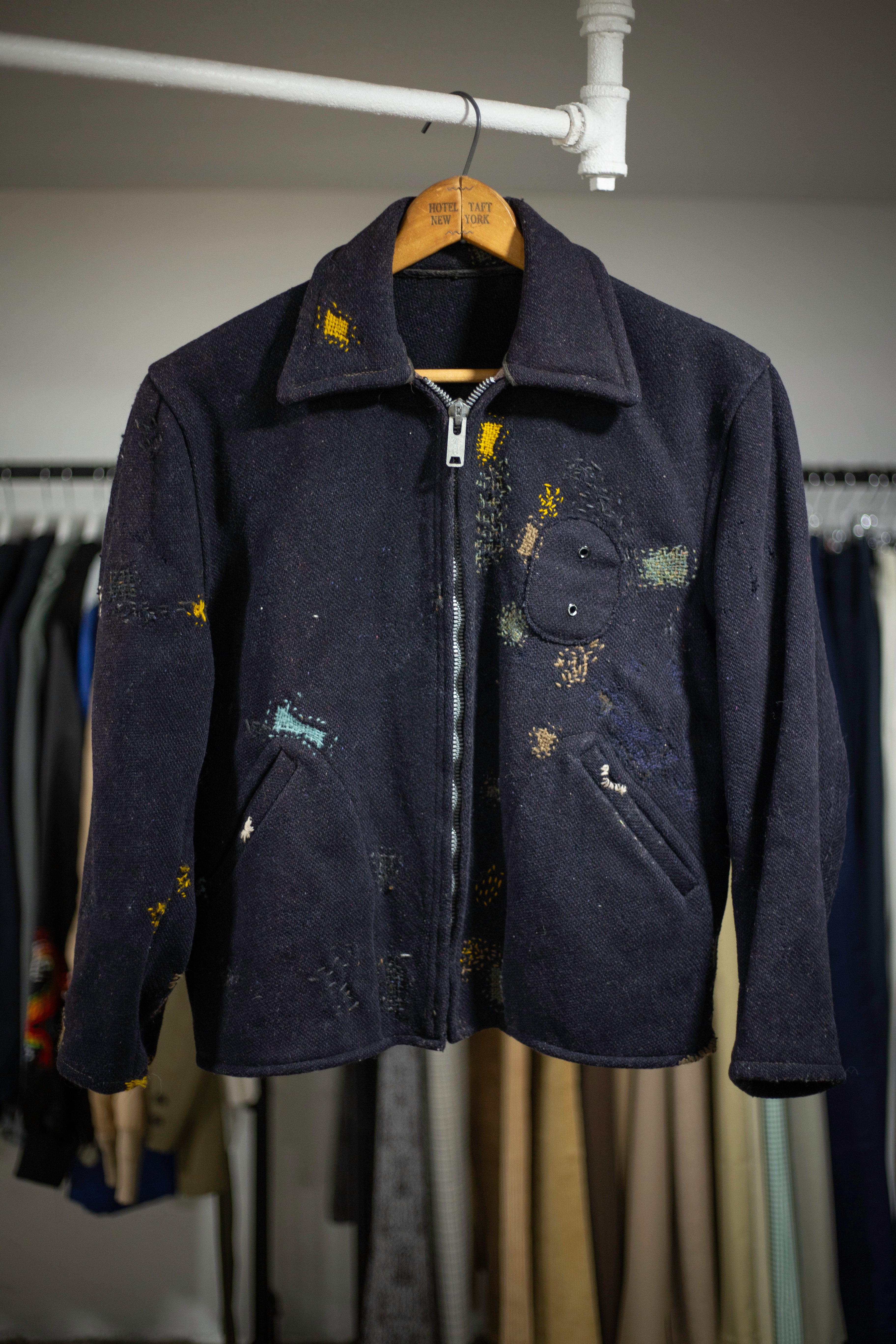 40's/50's King-O-Wear Repaired Sport Jacket | Medium/Large
