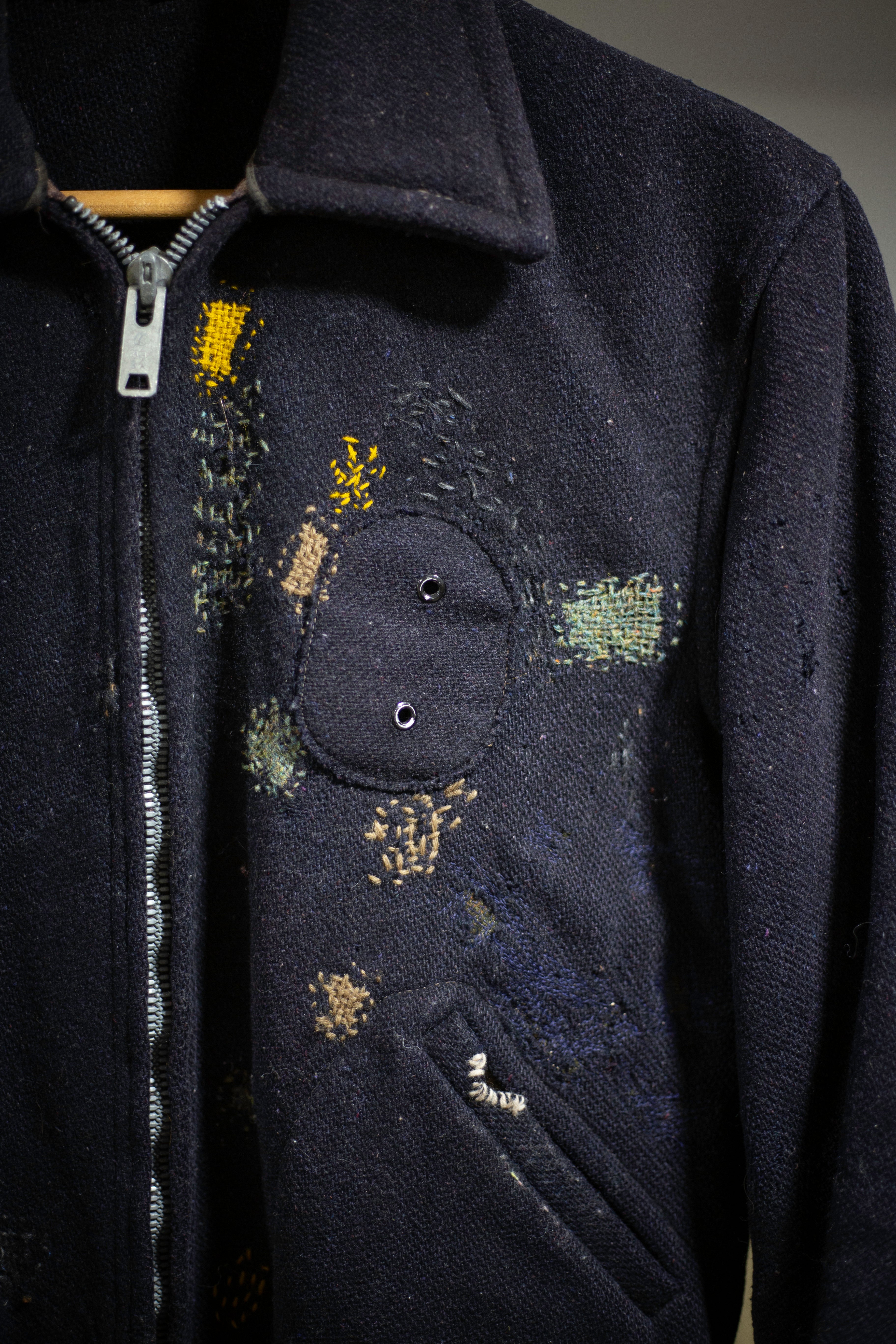 40's/50's King-O-Wear Repaired Sport Jacket | Medium/Large