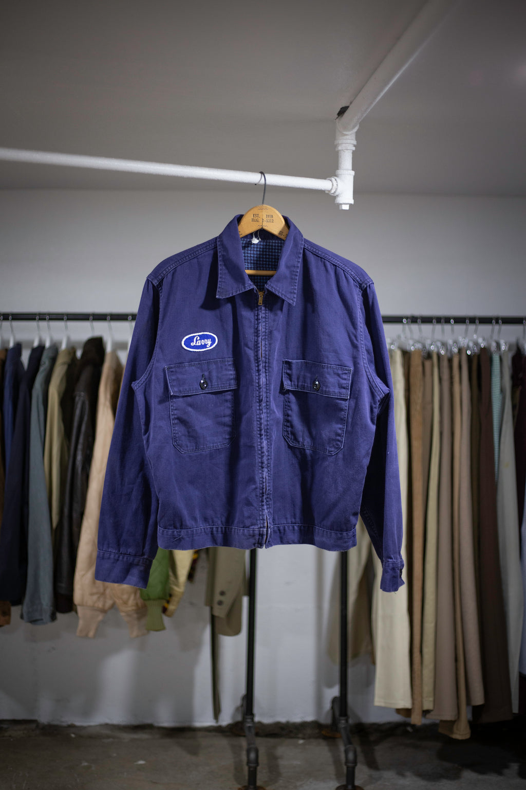 70's Mechanics Jacket | Large