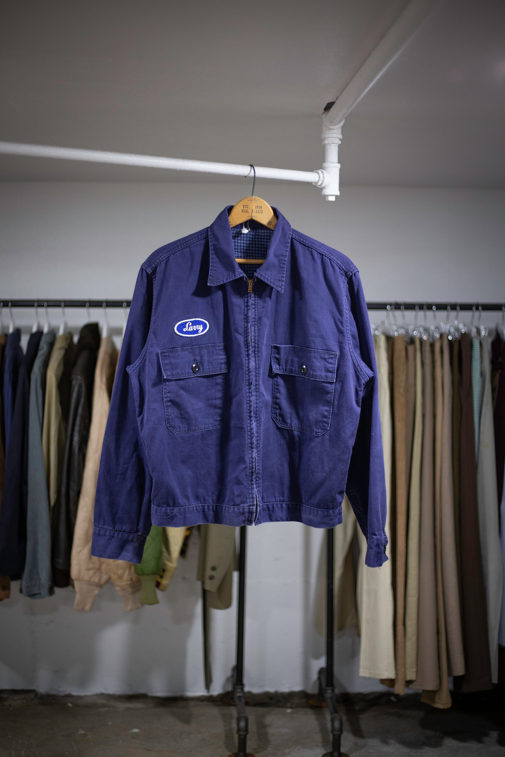 70's Mechanics Jacket | Large