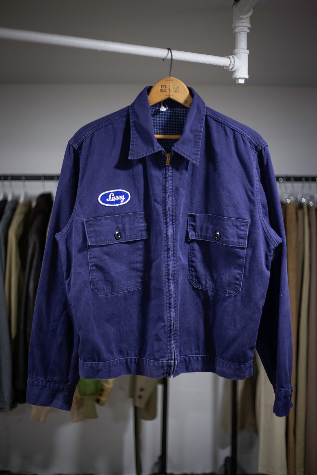 70's Mechanics Jacket | Large