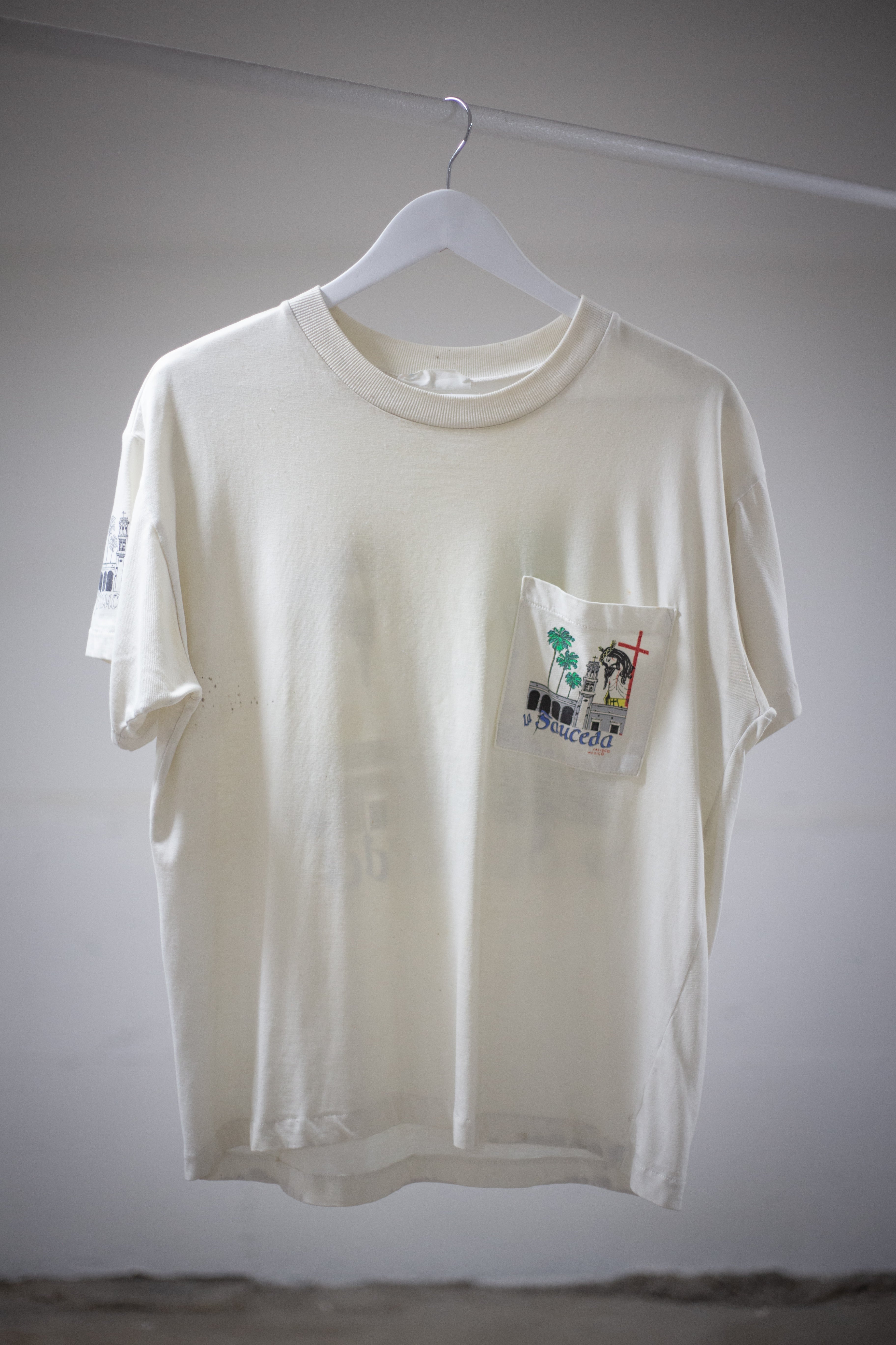 Vintage La Sauceda Jalisco Mexico T-Shirt | Medium/Large