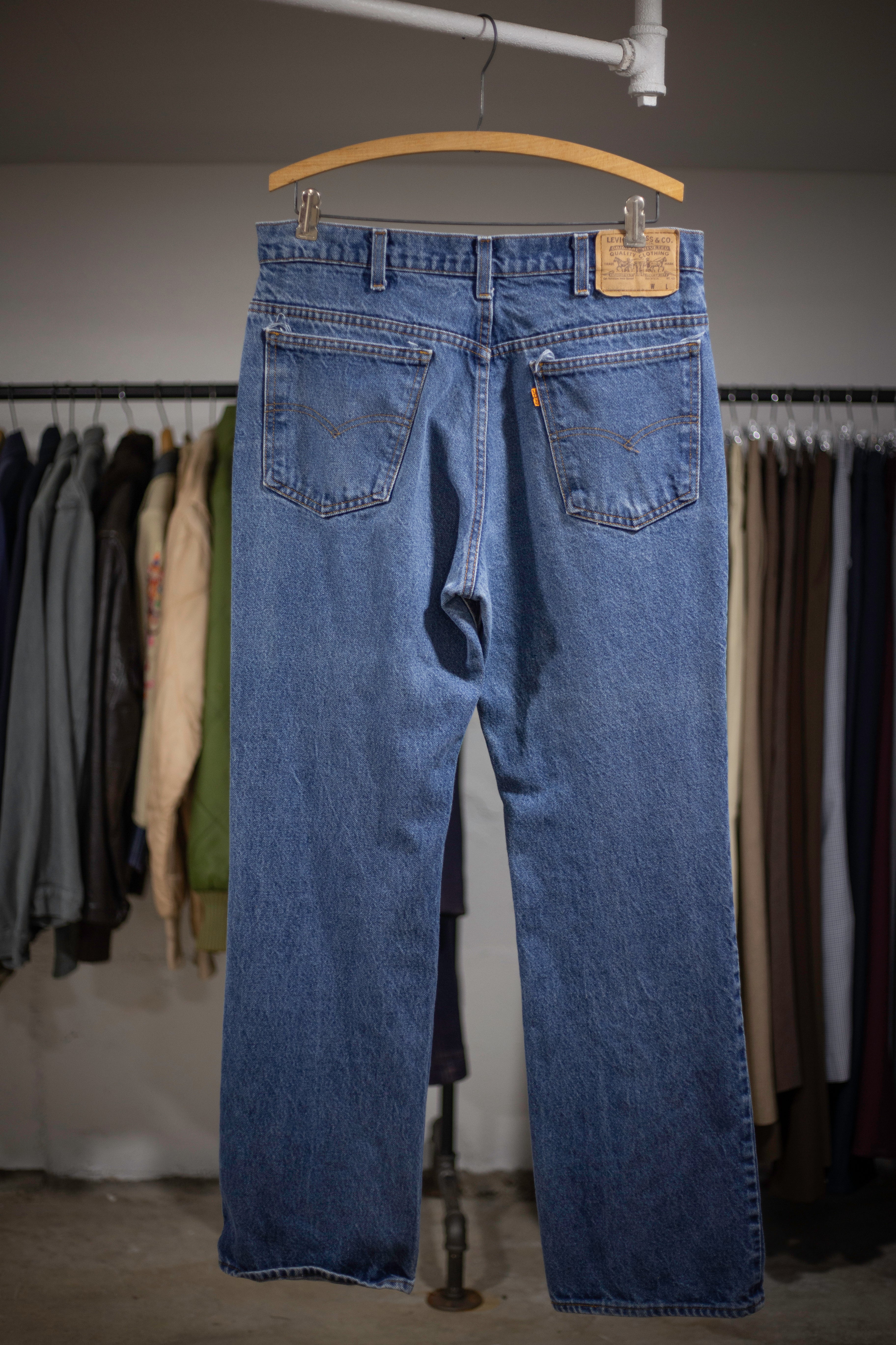 80's/90's Levi's 20517-0217 Orange Tab Jeans