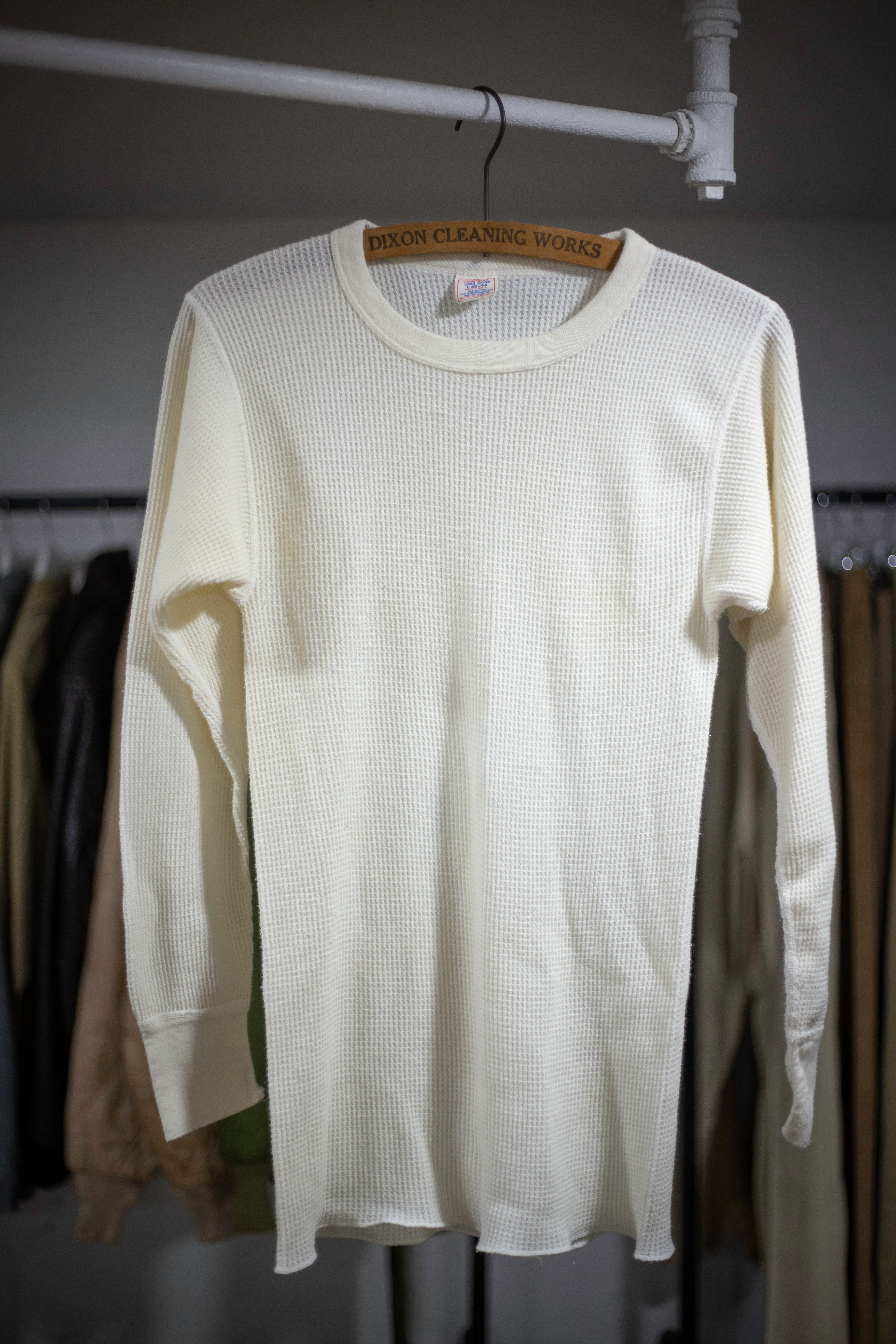 70's J.E. Morgan's Long Johns Thermal Long Sleeve | Large