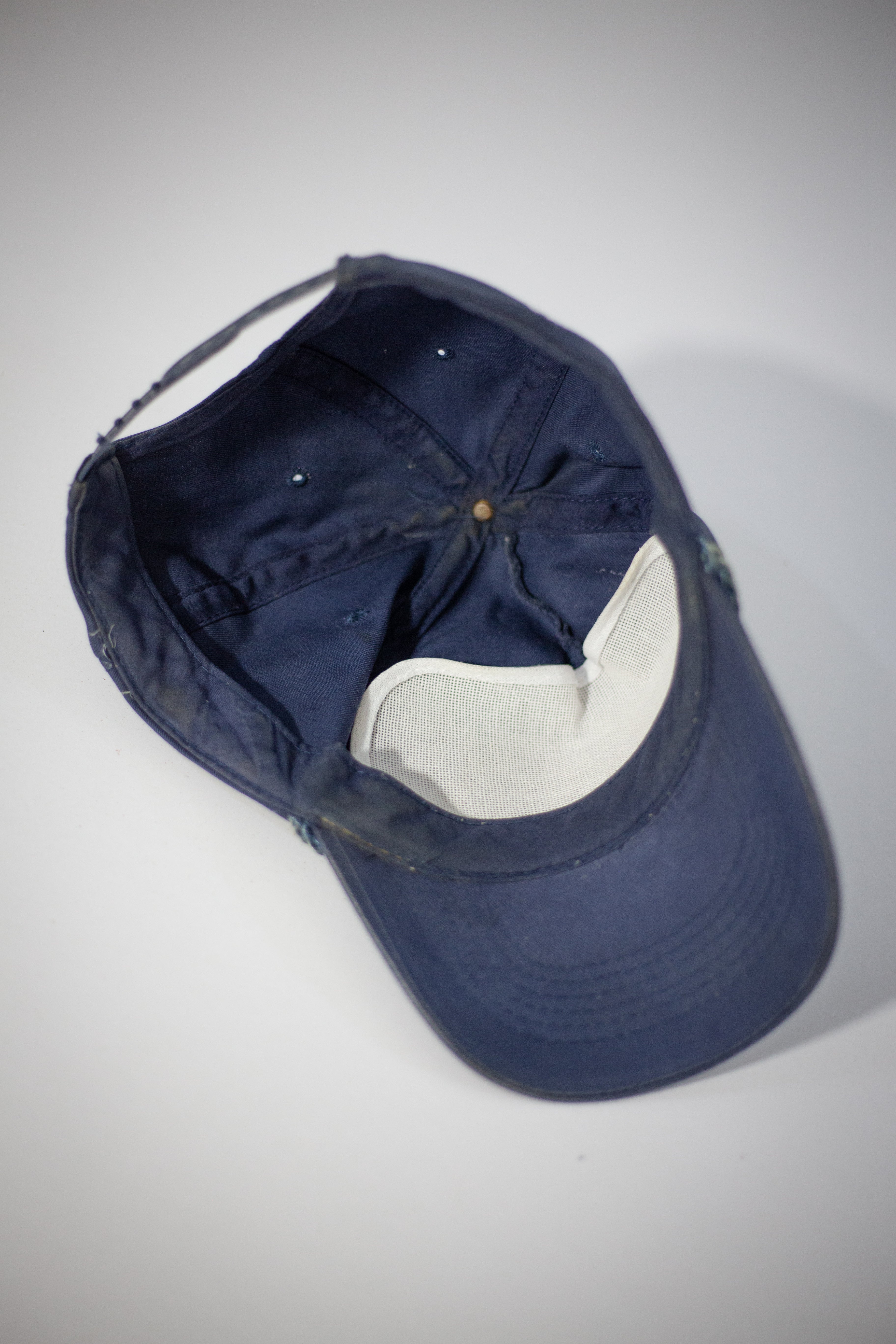 Vintage Mobil Glass Co Snapback Hat