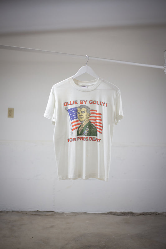 80's Oliver North T-Shirt | Small