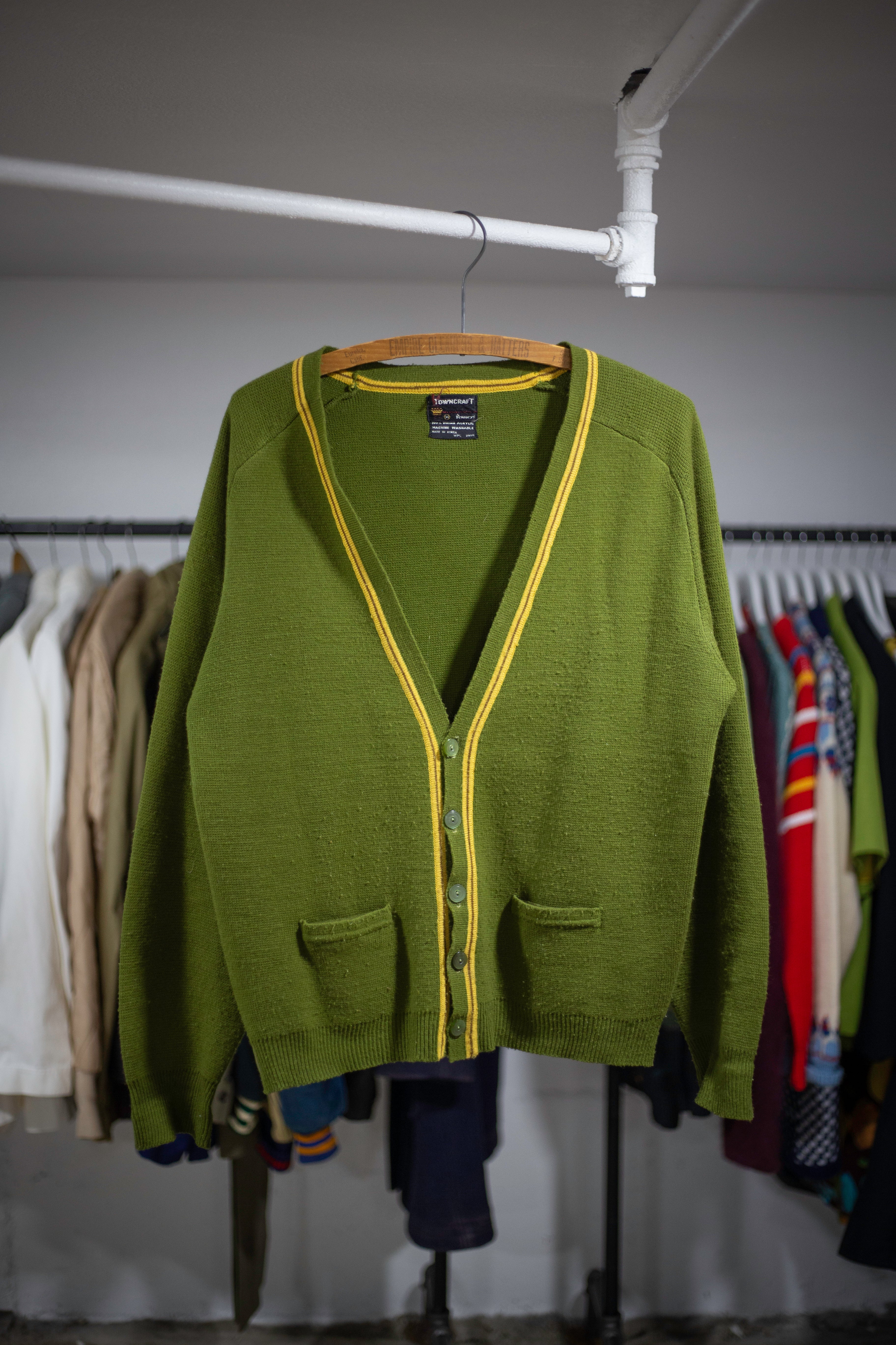 60's Penney's Knit Cardigan | Medium