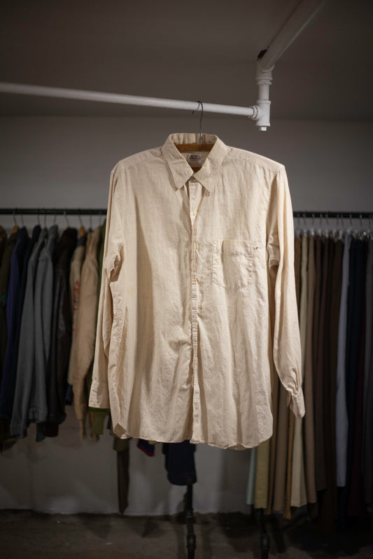 50's Penney's Towncraft Sanforized Shirt | Large